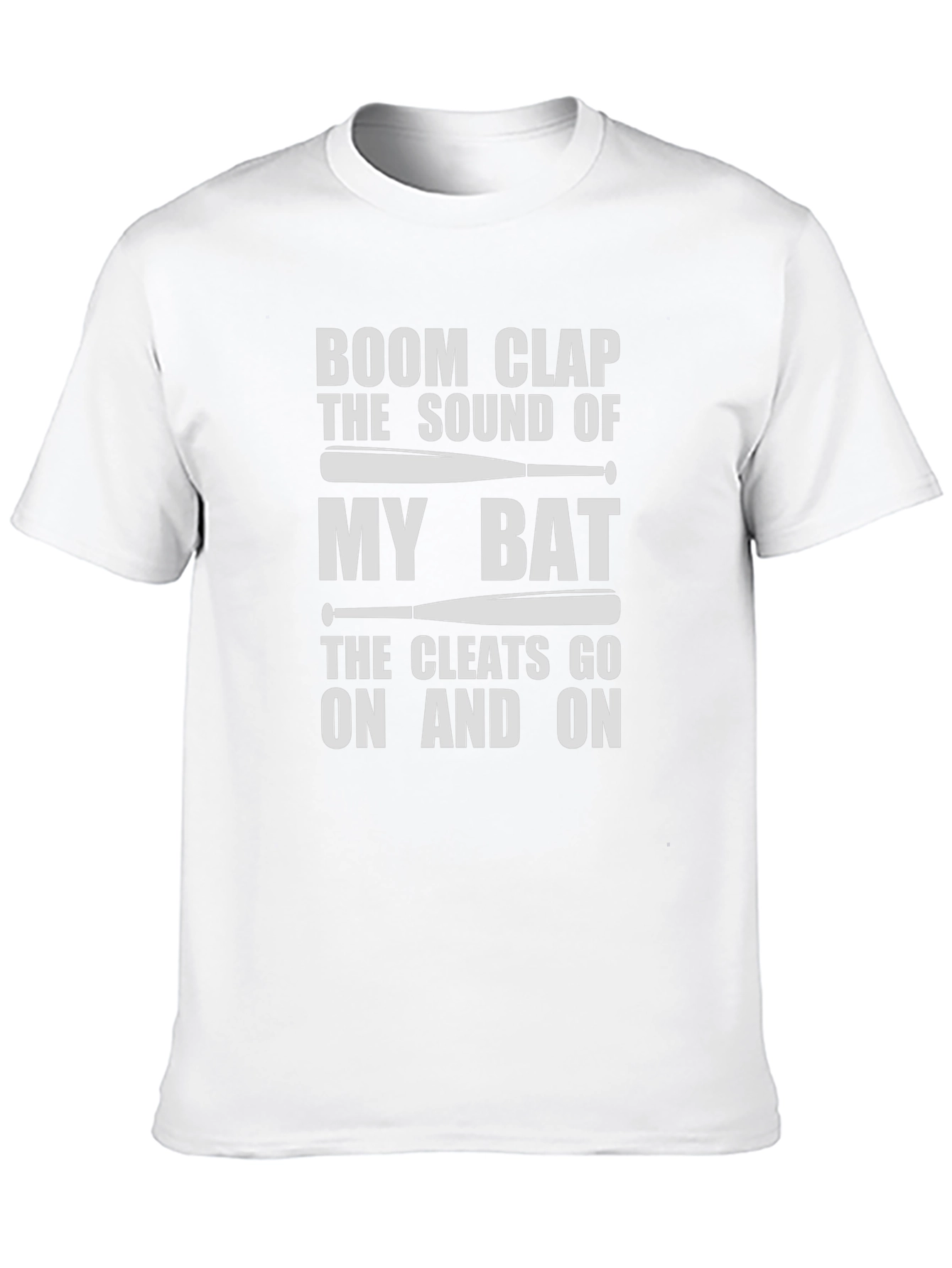 Boom Clap My Bat Baseball T-Shirt