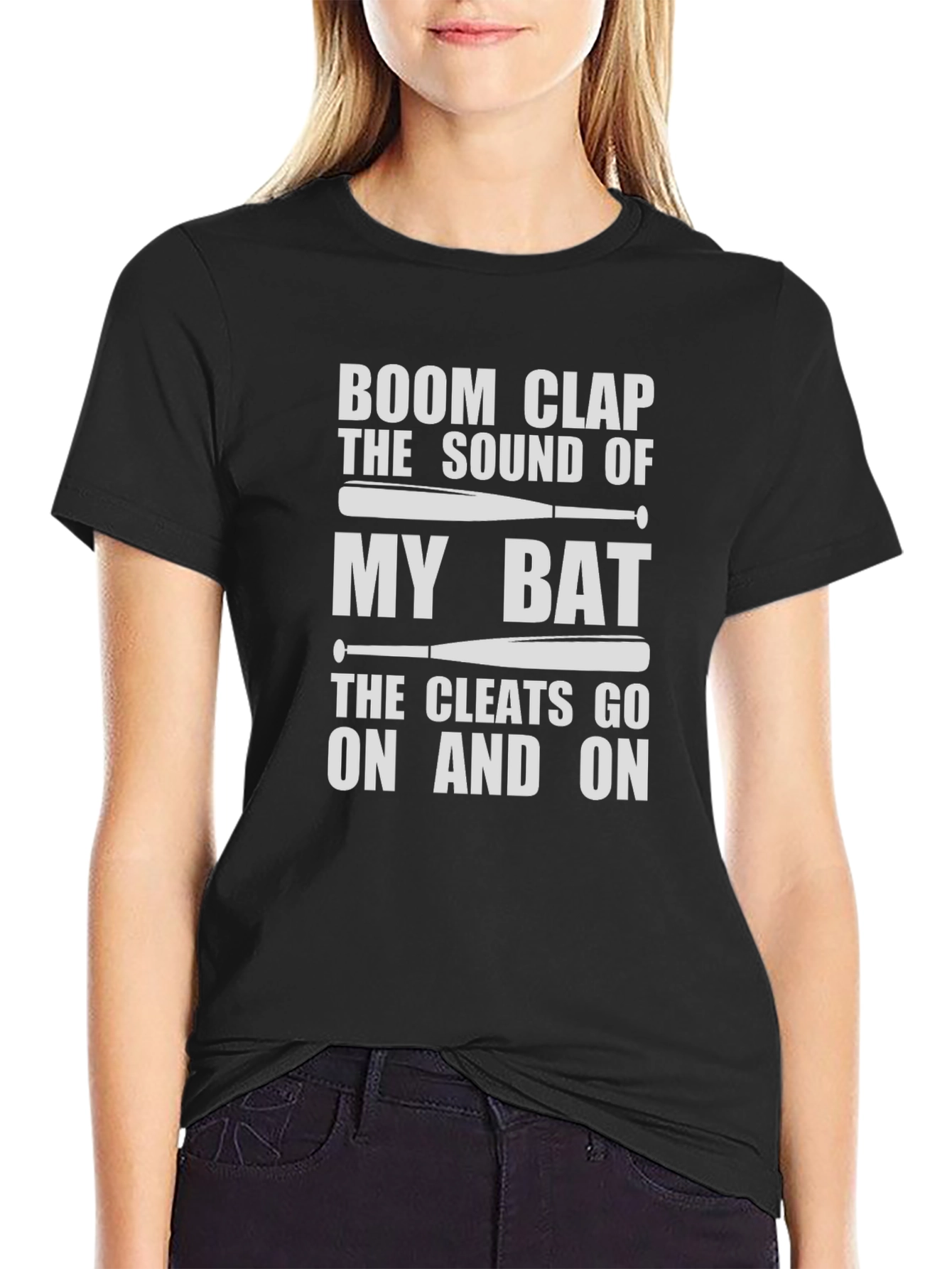 Boom Clap My Bat Baseball T-Shirt