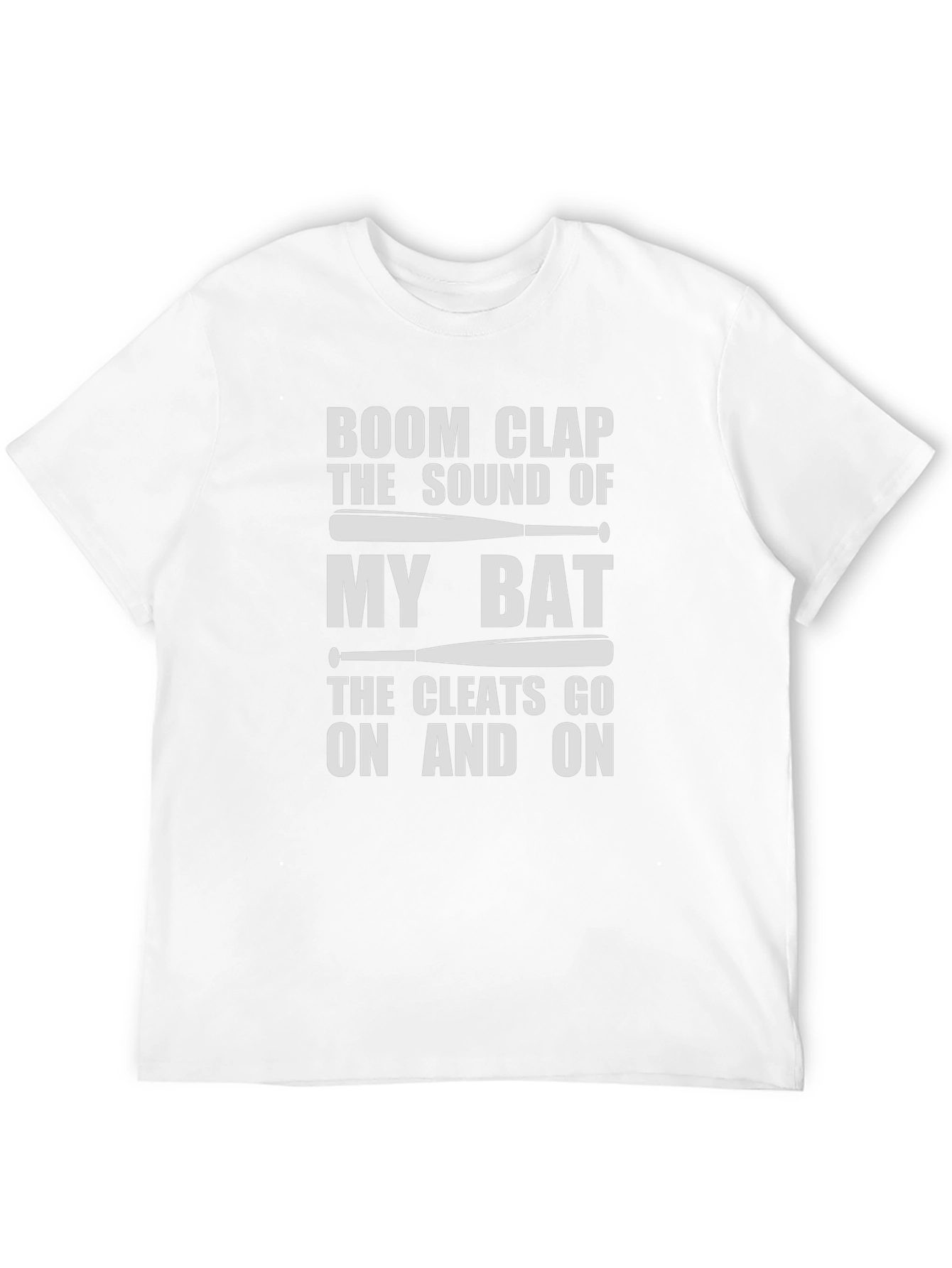Boom Clap My Bat Baseball T-Shirt