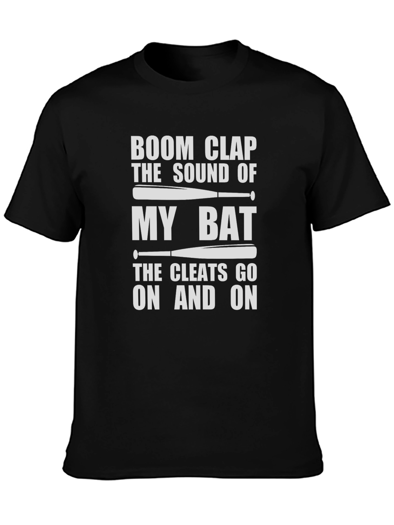 Boom Clap My Bat Baseball T-Shirt