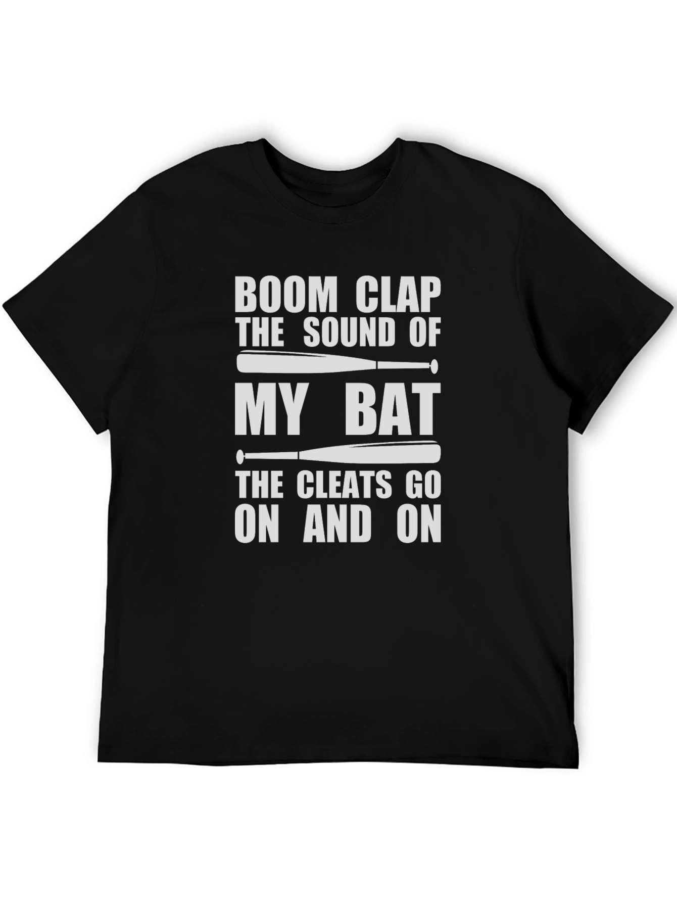 Boom Clap My Bat Baseball T-Shirt