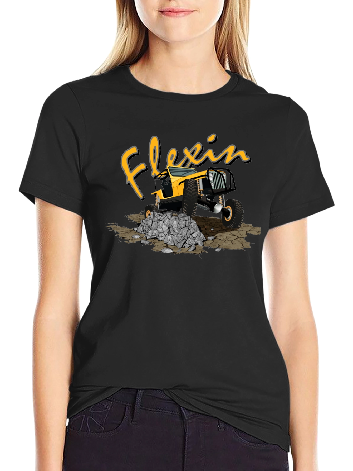 Flexin Off-Road T-Shirt - Black