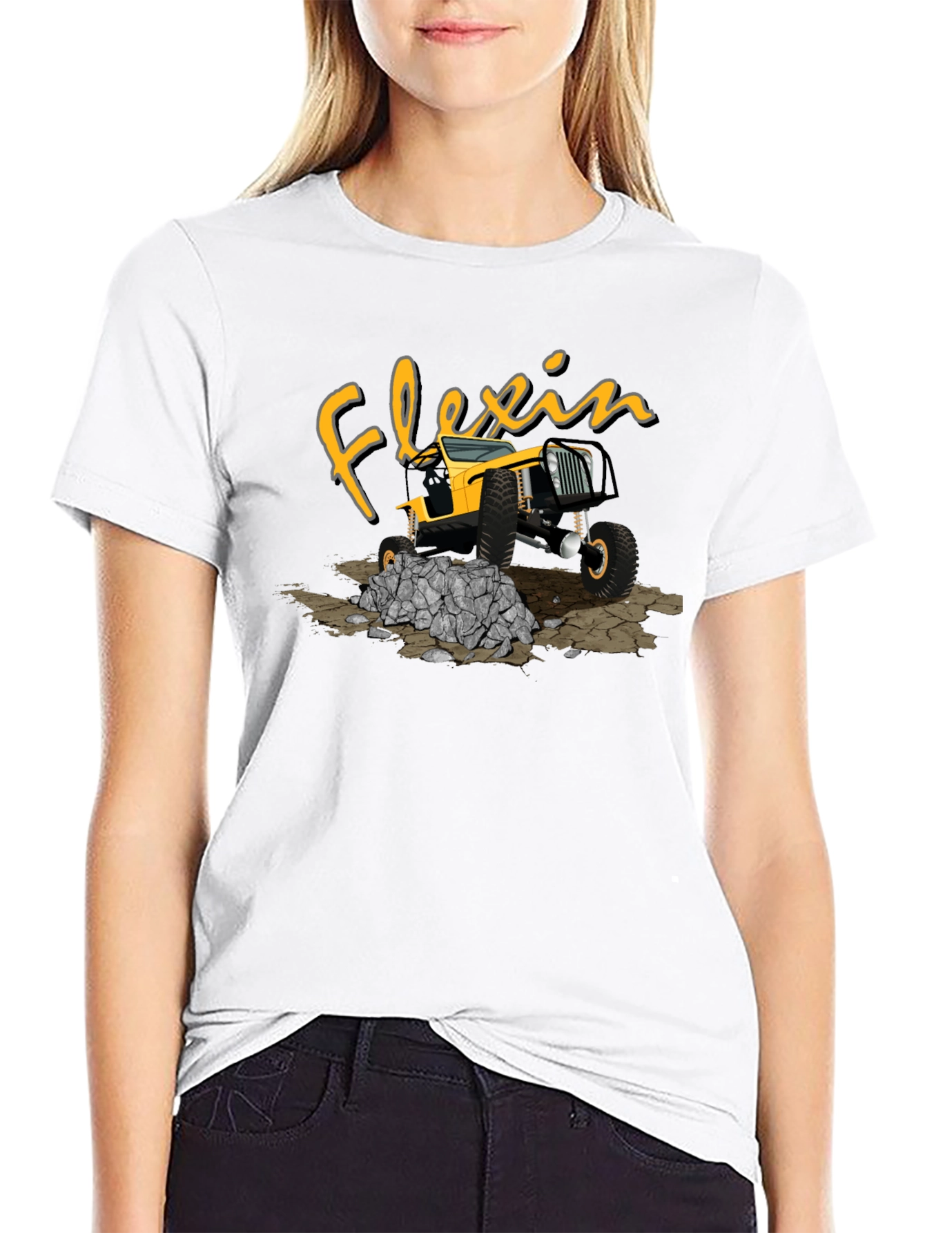 Flexin Off-Road T-Shirt - Black