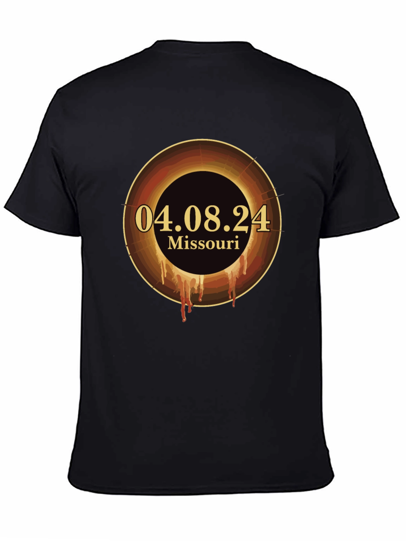 Missouri Eclipse 2024 T-Shirt - Commemorative Apparel