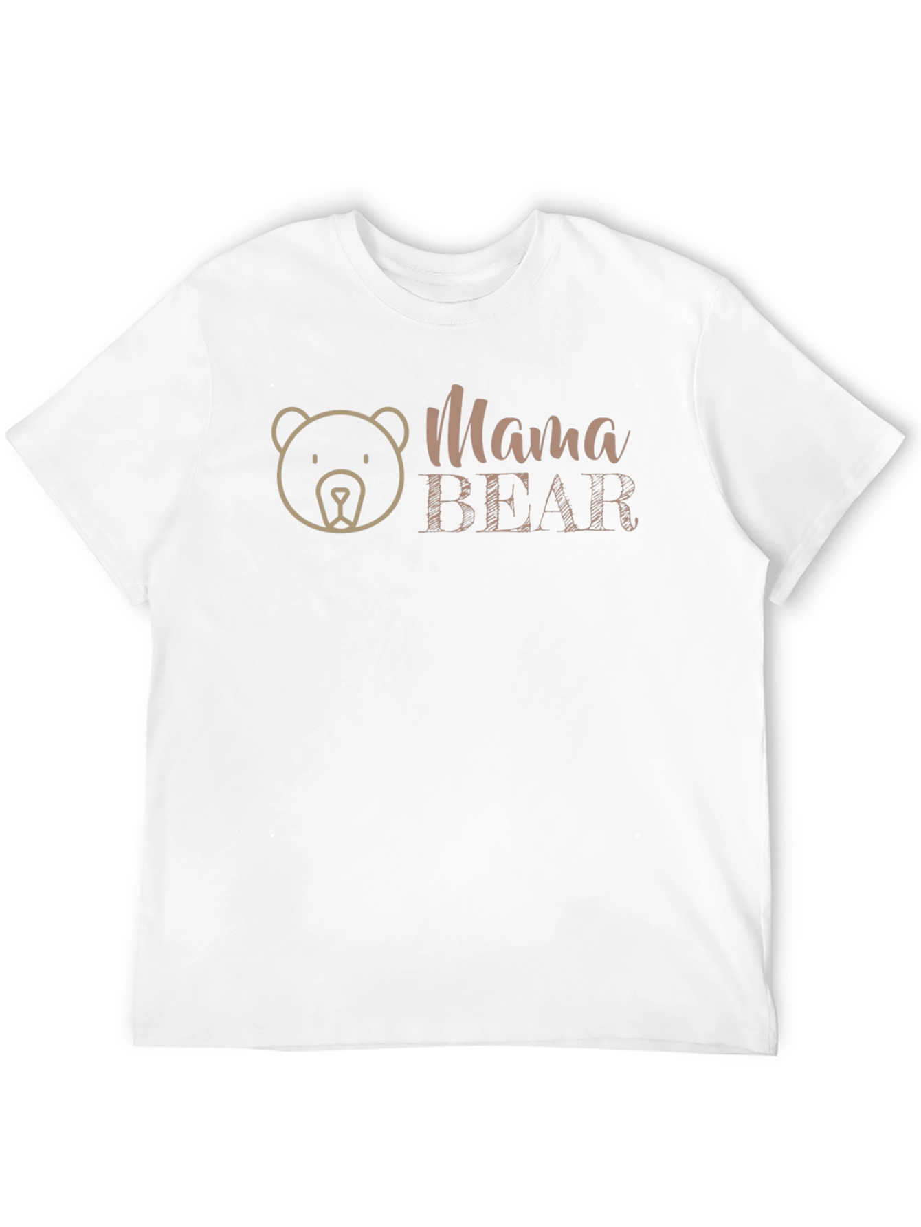 Mama Bear T-Shirt - Cute Bear Graphic Tee