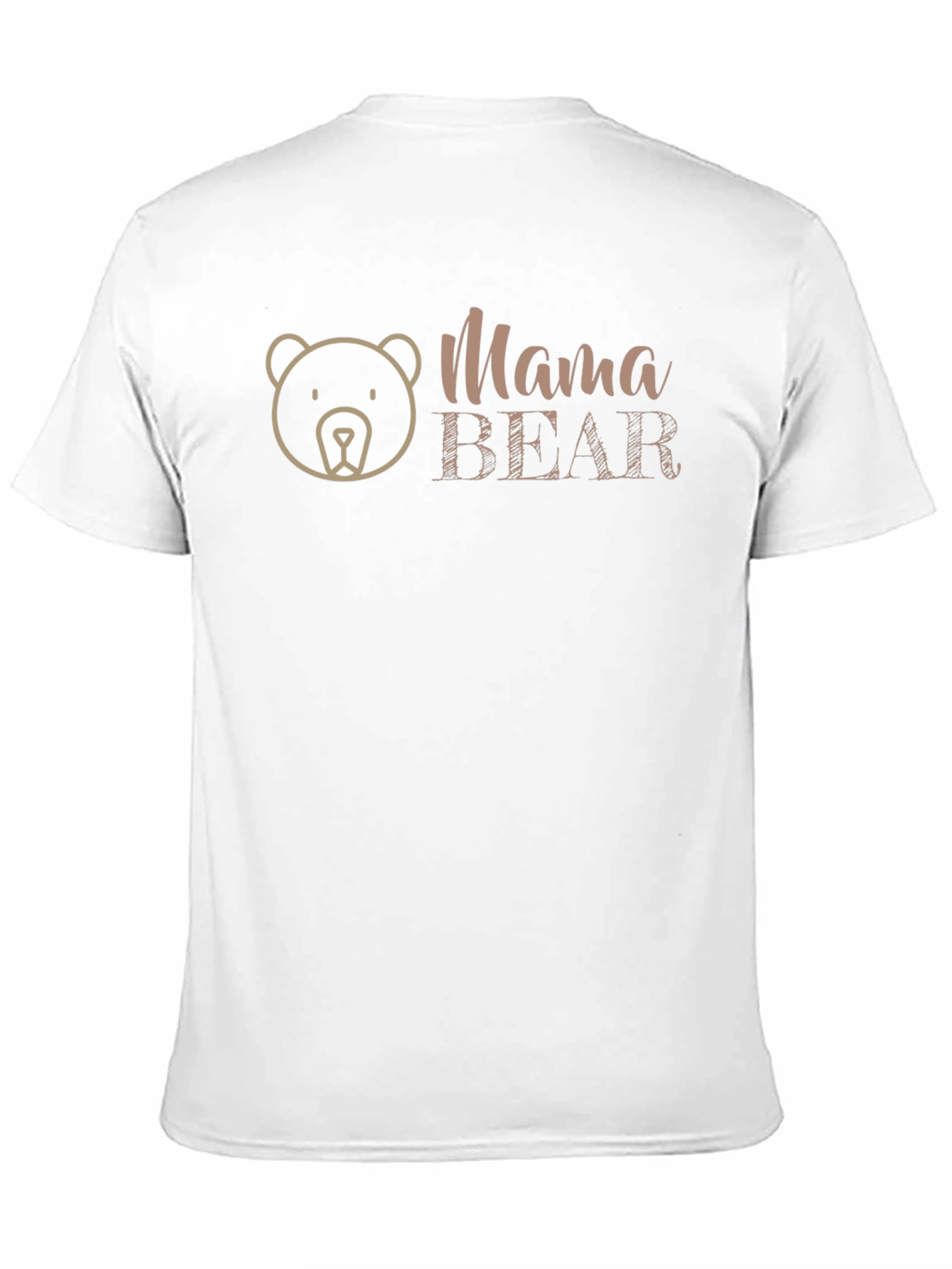 Mama Bear T-Shirt - Cute Bear Graphic Tee