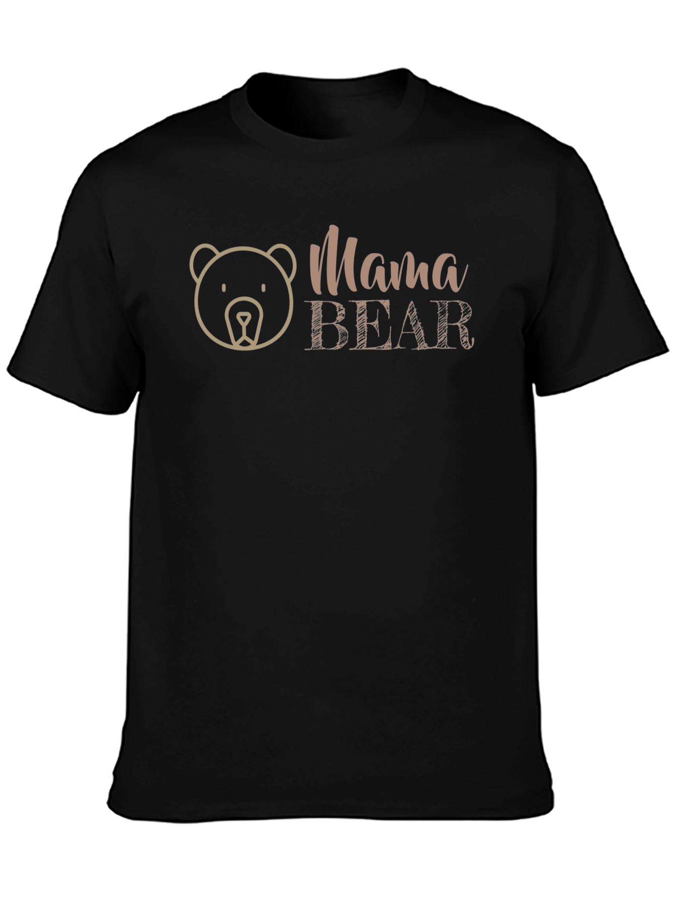 Mama Bear T-Shirt - Cute Bear Graphic Tee
