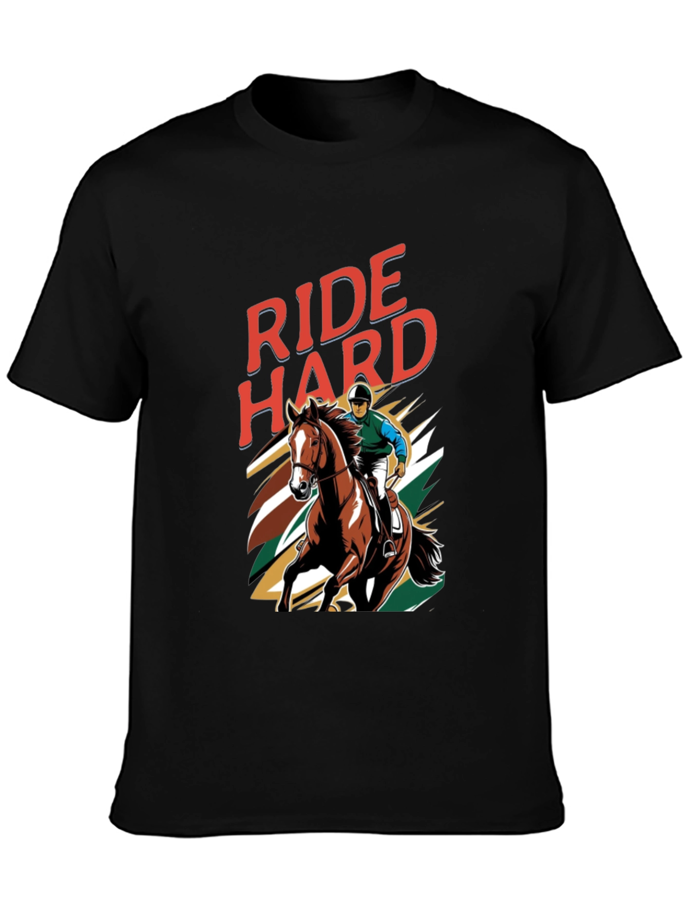 Ride Hard T-Shirt - Equestrian Style