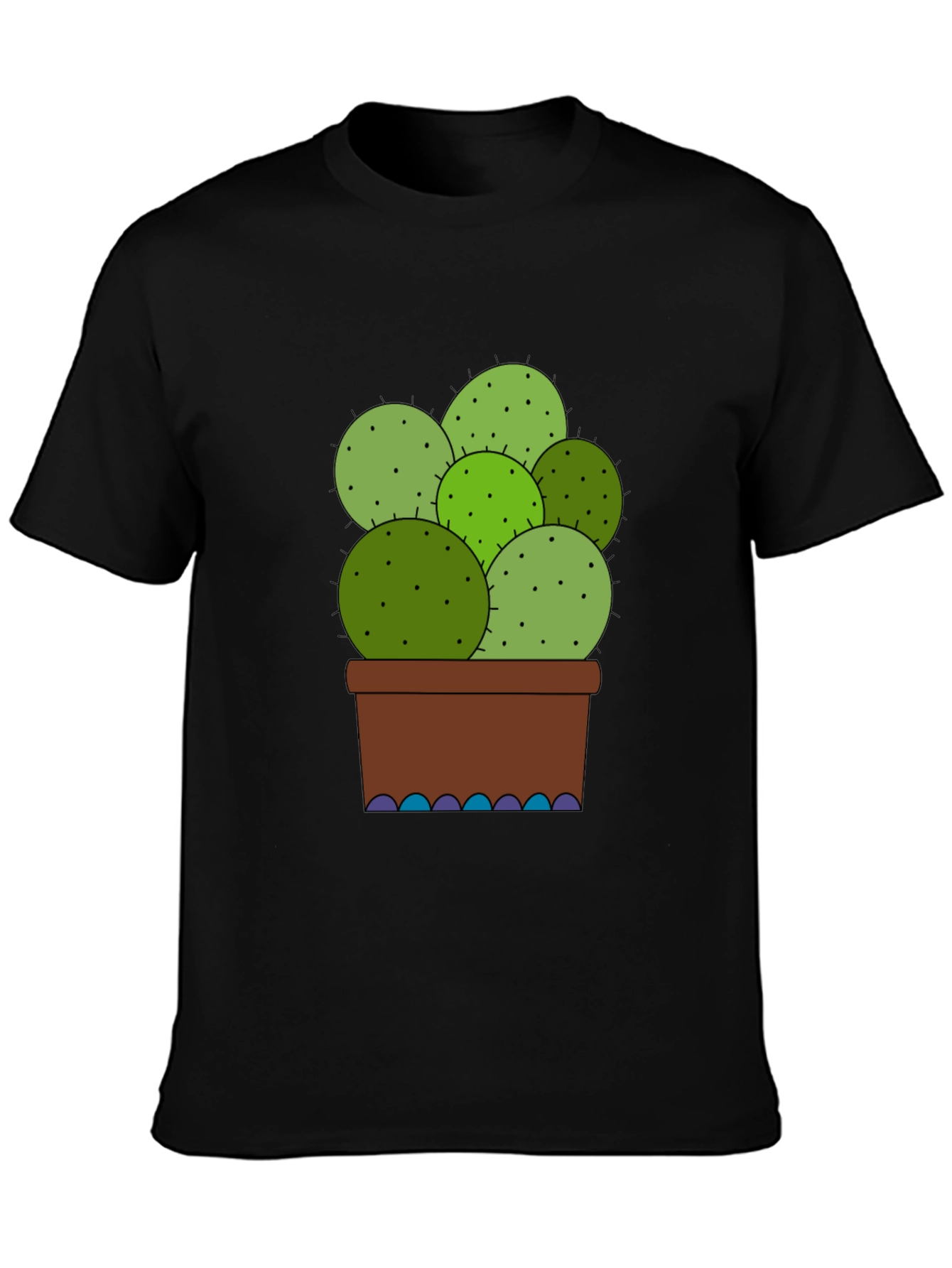 Cactus Graphic T-Shirt - Unique Plant Lover Tee