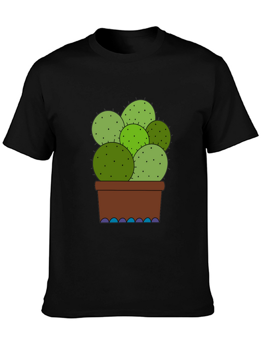 Cactus Graphic T-Shirt - Unique Plant Lover Tee