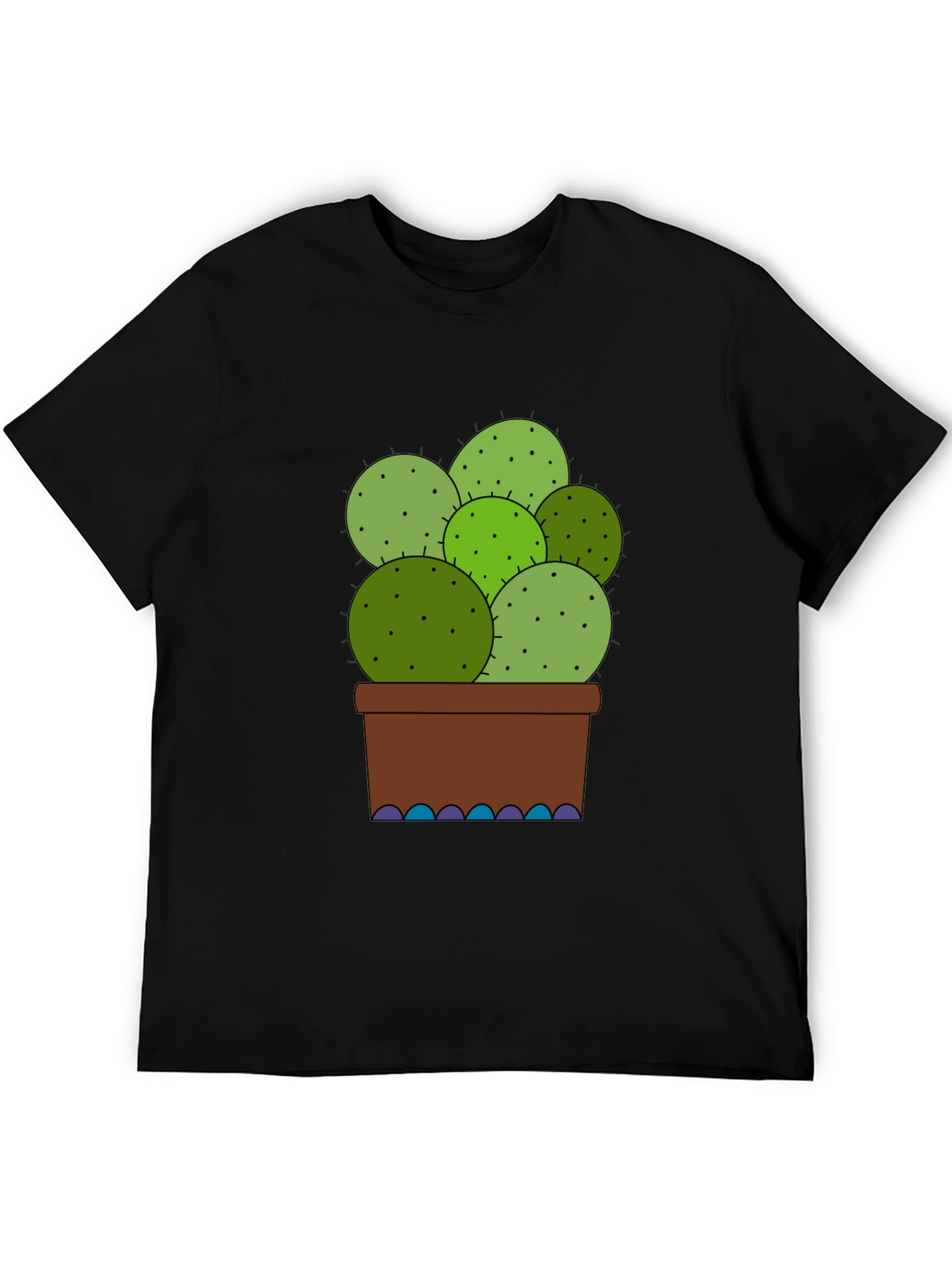 Cactus Graphic T-Shirt - Unique Plant Lover Tee