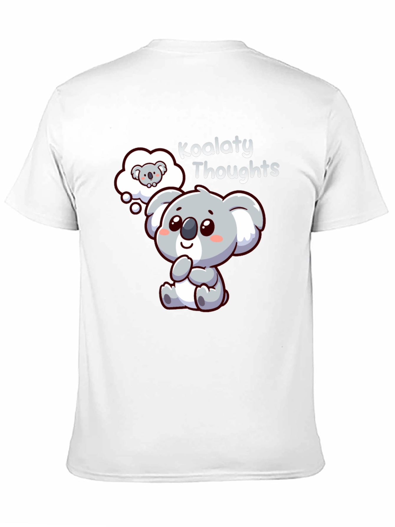 Koalaty Thoughts T-Shirt - Cute Koala Graphic Tee