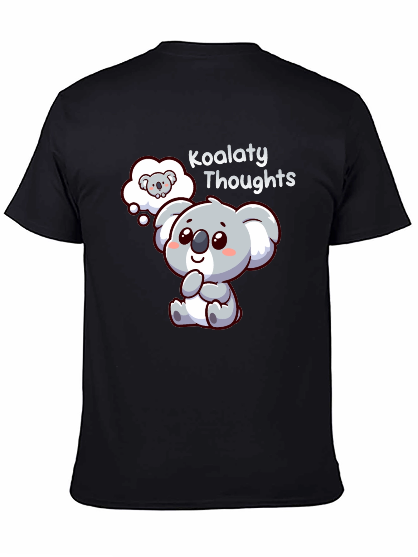 Koalaty Thoughts T-Shirt - Cute Koala Graphic Tee