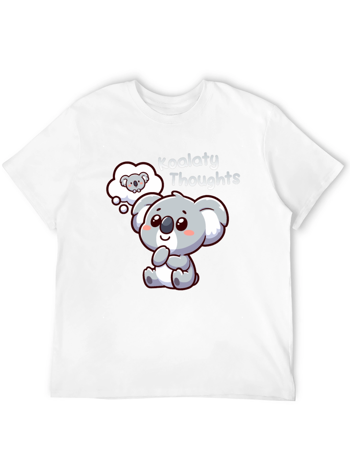 Koalaty Thoughts T-Shirt - Cute Koala Graphic Tee