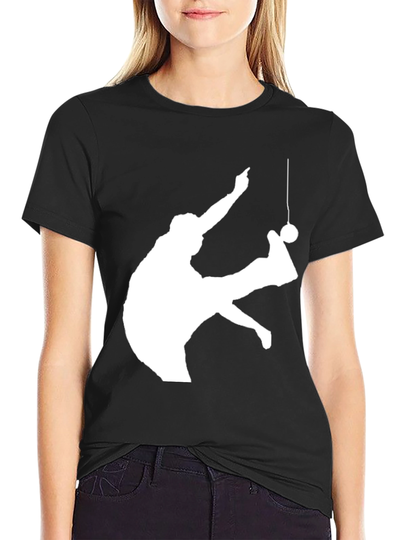 Cool Graphic Tee: Yo-Yo Master Silhouette