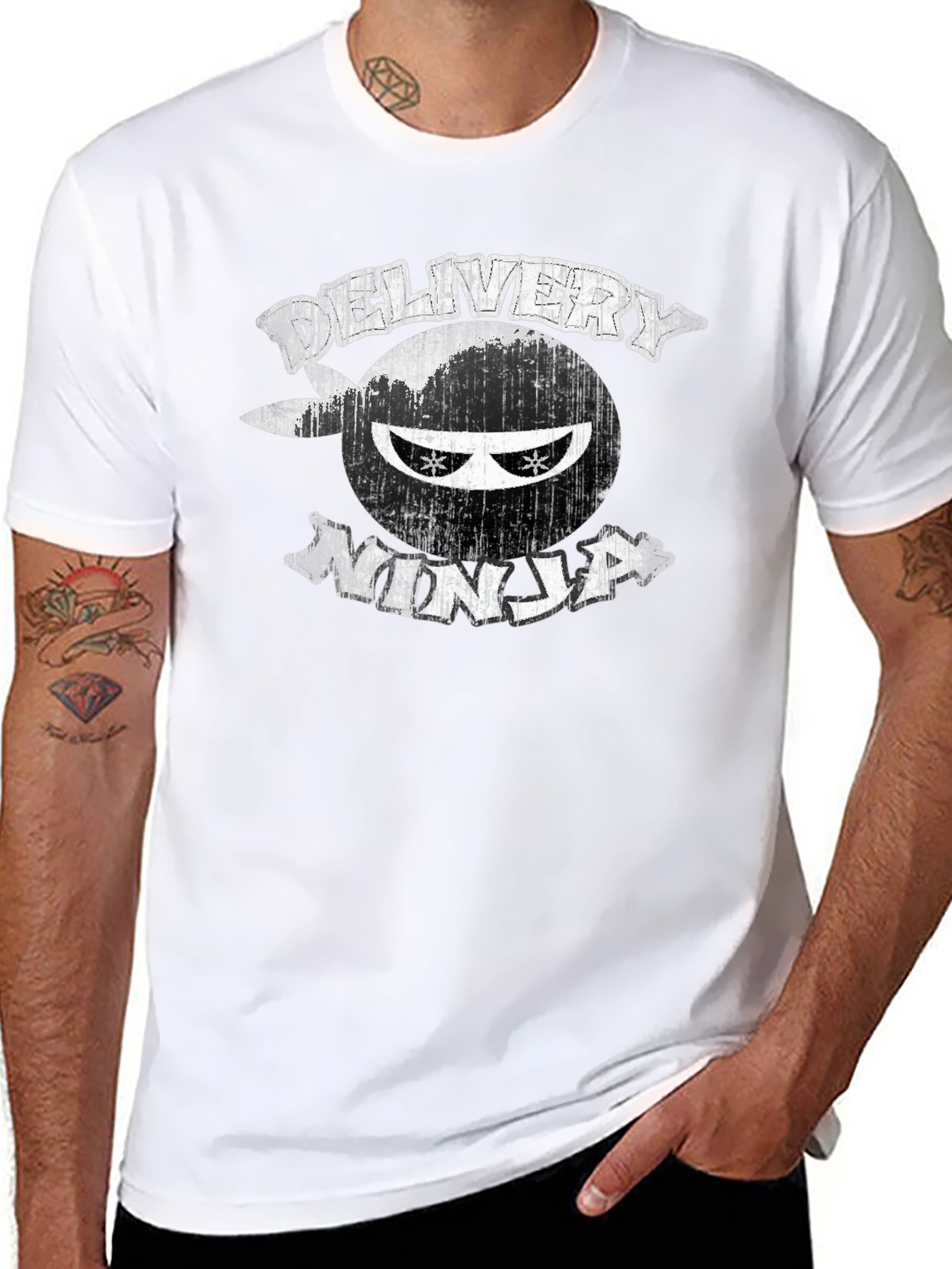 Delivery Ninja Graphic T-Shirt