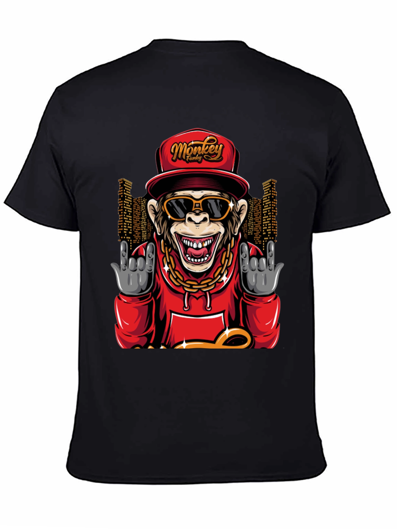Monkey Funky Graphic Tee - Cool Urban Style