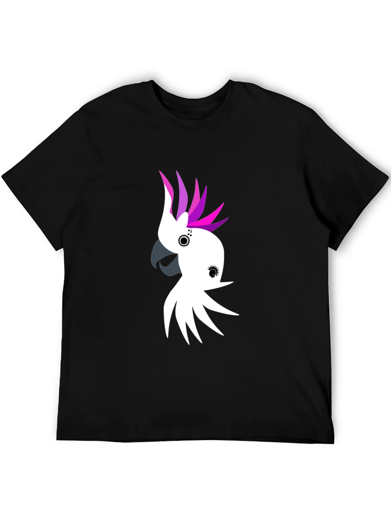 Cockatoo Graphic Tee - Black