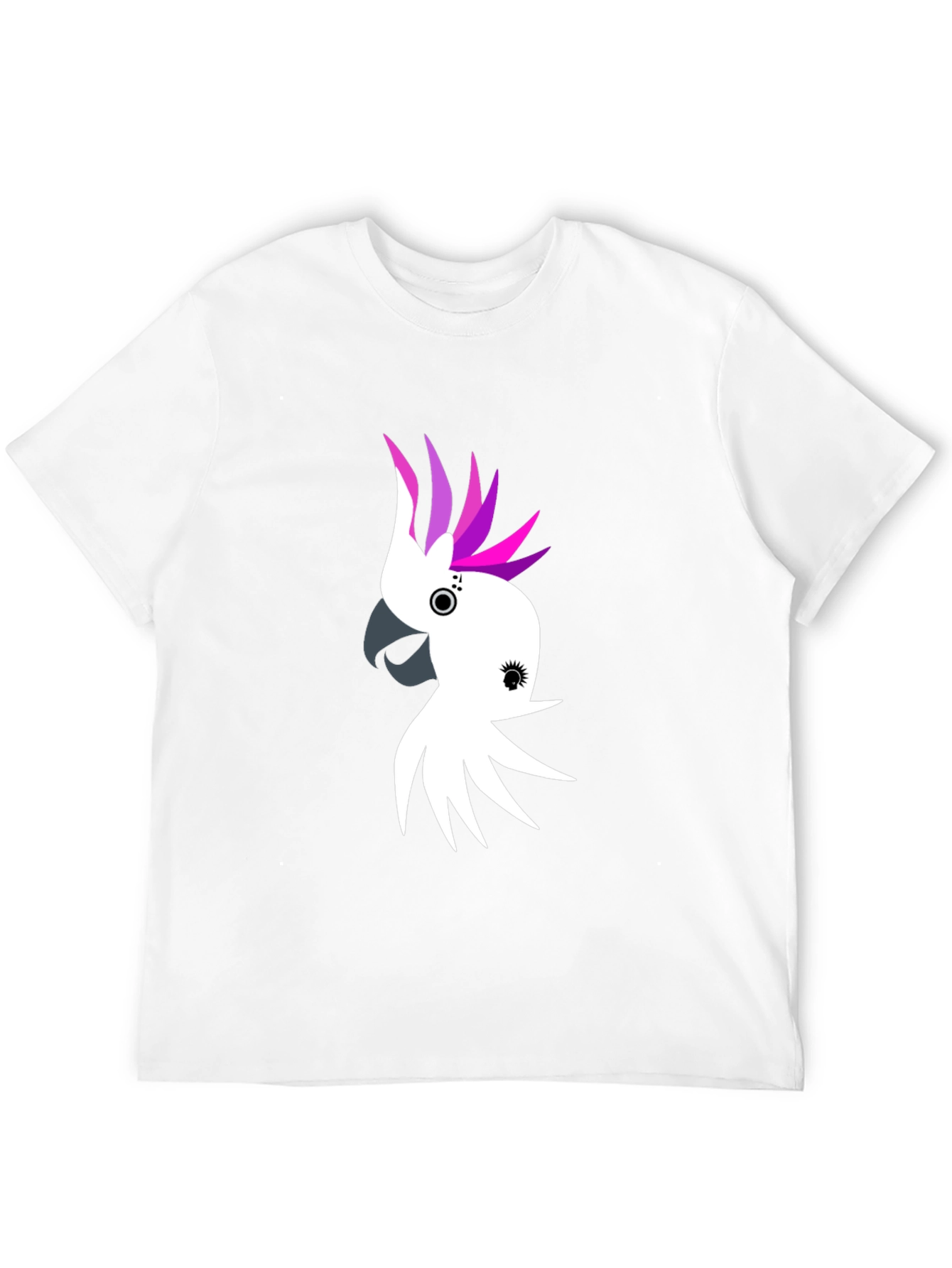 Cockatoo Graphic Tee - Black