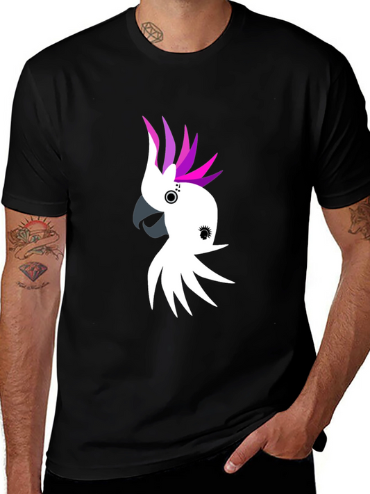 Cockatoo Graphic Tee - Black