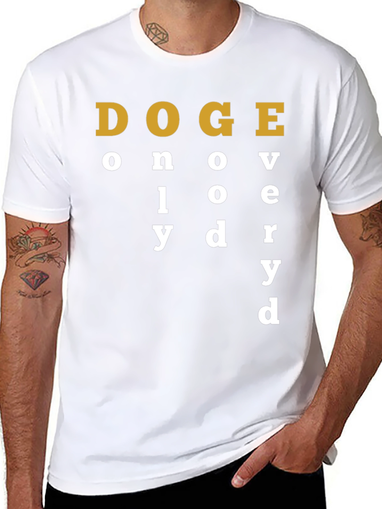 Doge HODL T-Shirt - Crypto Inspired