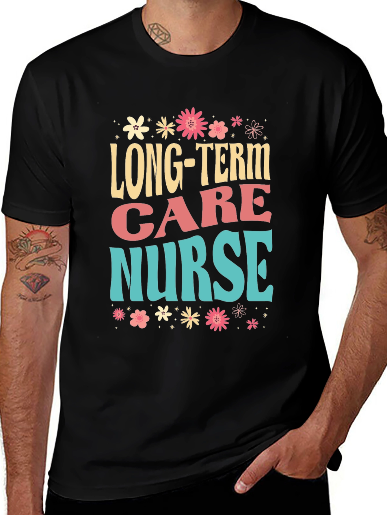 Long-Term Care Nurse Graphic Tee