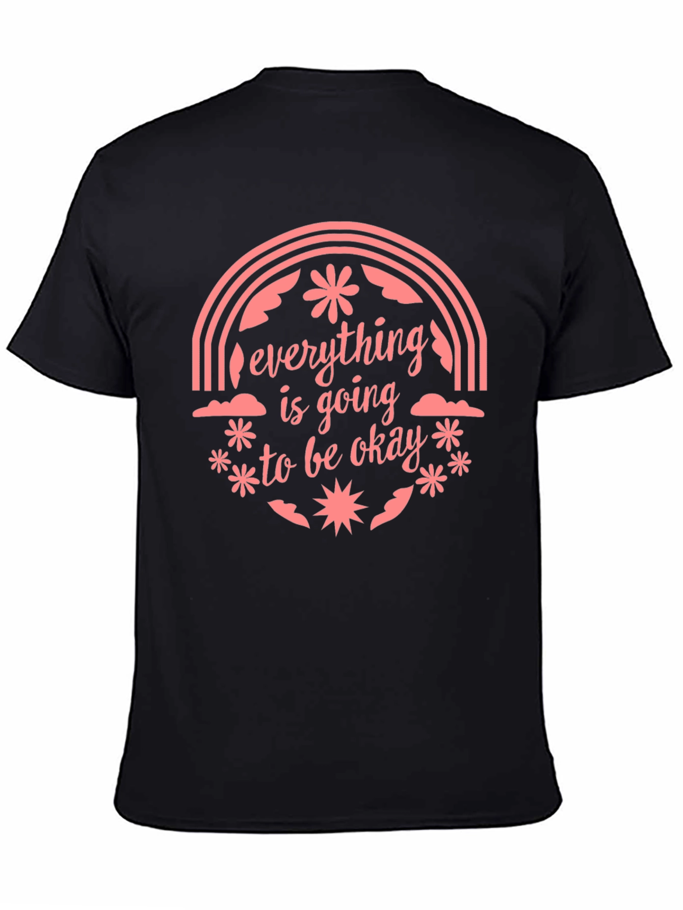 Optimistic Graphic Tee: Everything Is Going To Be Okay