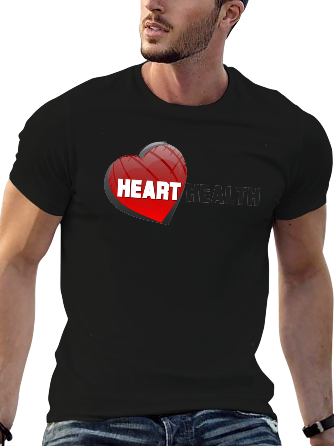Heart Health Graphic T-Shirt