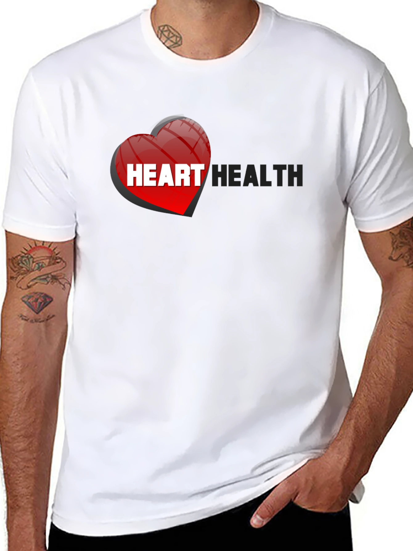 Heart Health Graphic T-Shirt