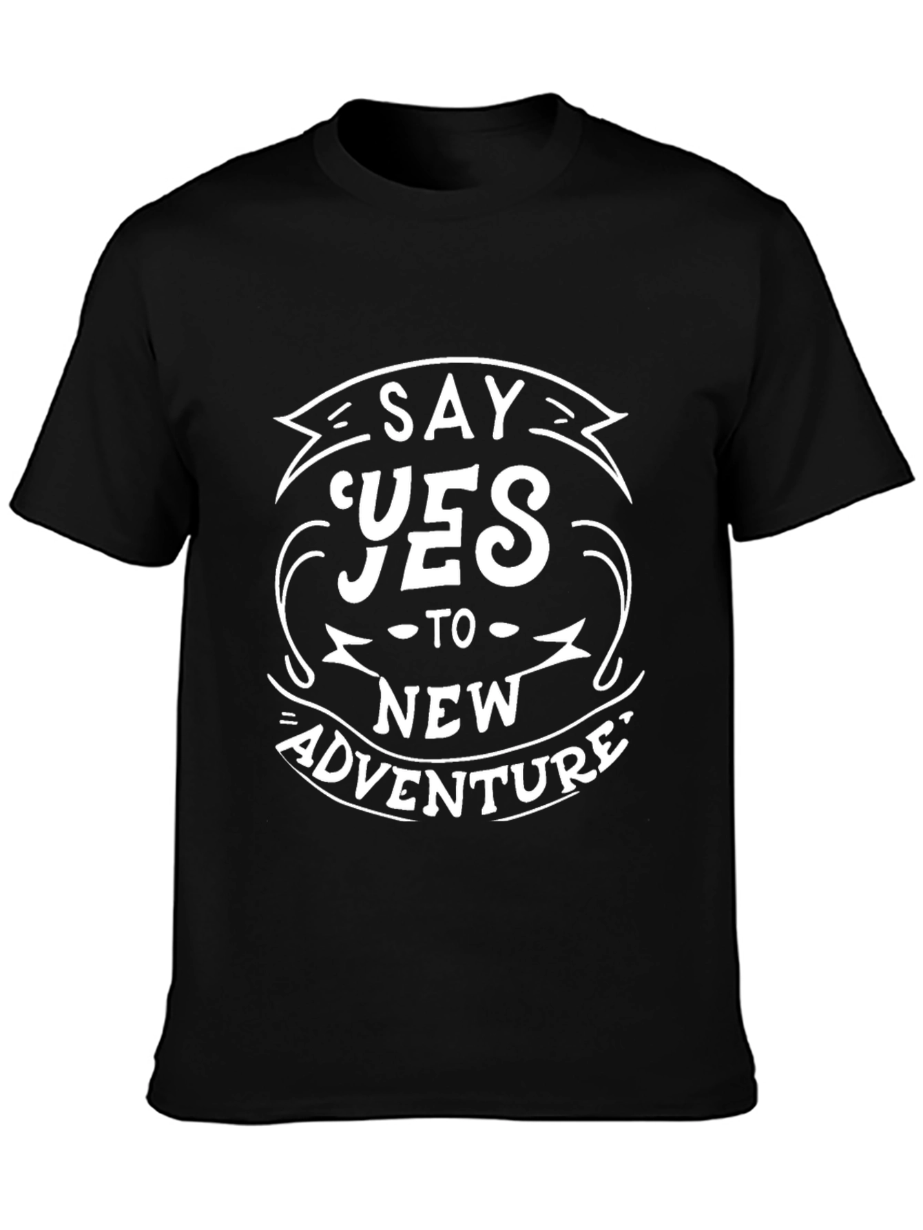 Say Yes to New Adventure Graphic Tee