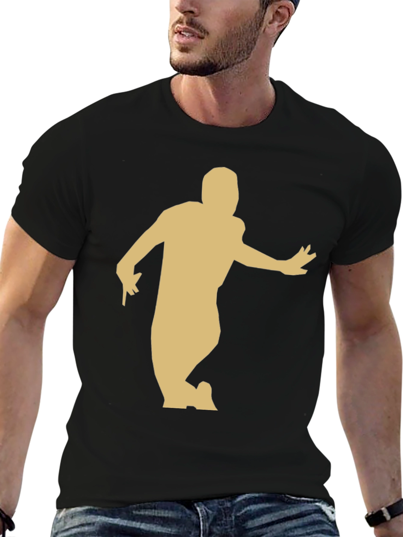 Dancing Man Graphic T-Shirt - Casual Style