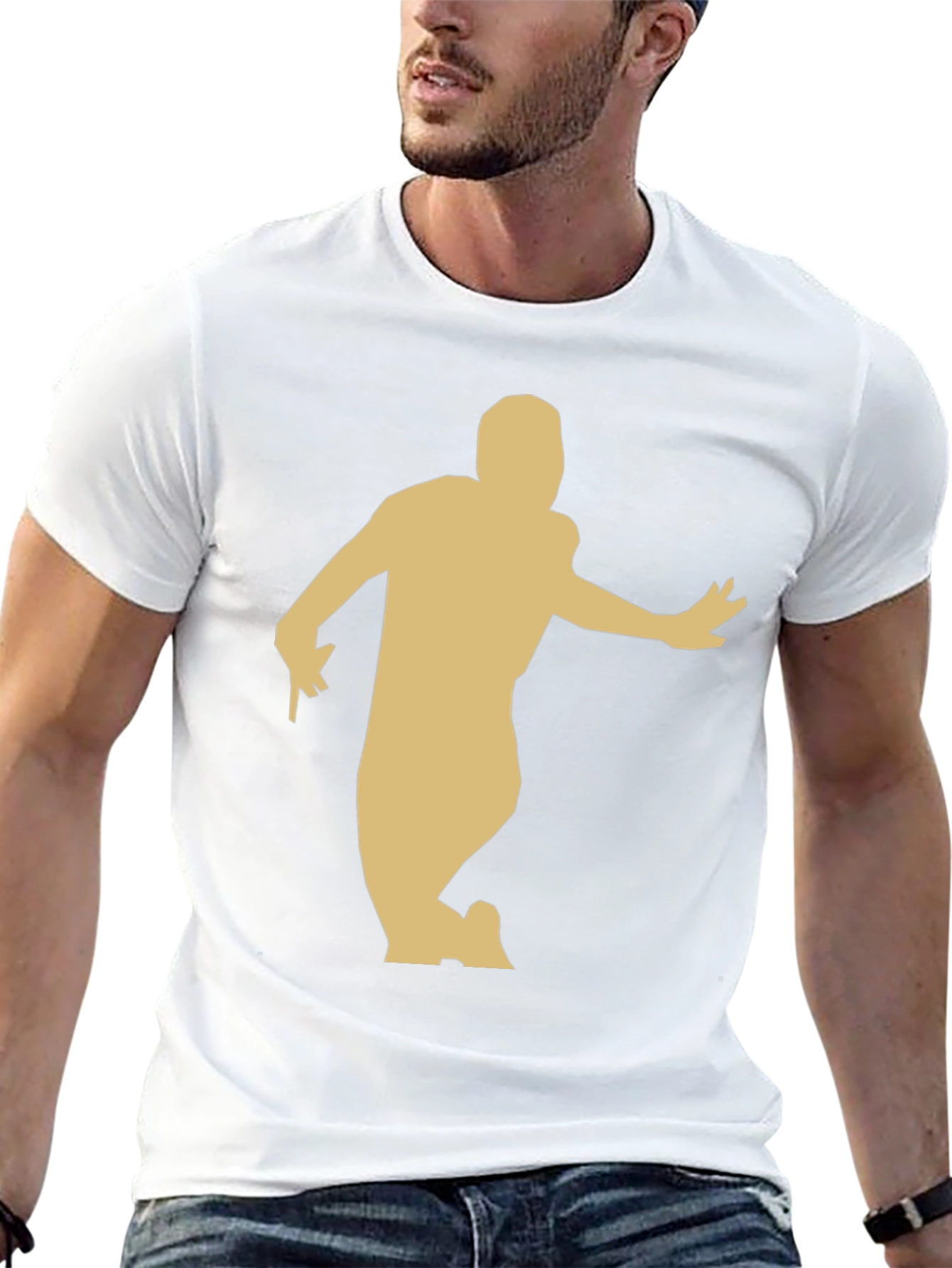 Dancing Man Graphic T-Shirt - Casual Style