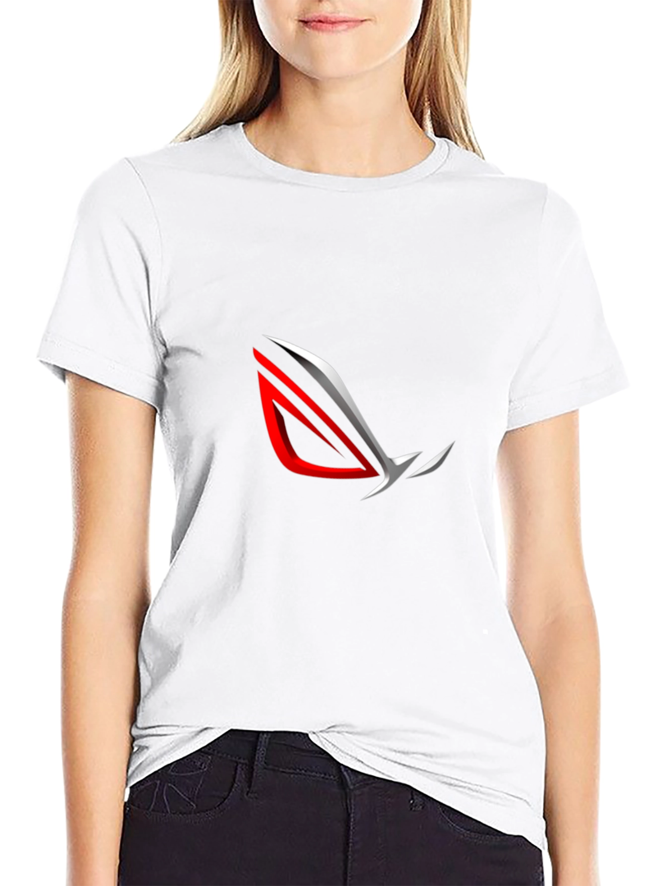 ROG Logo Black T-Shirt - Gamer Style