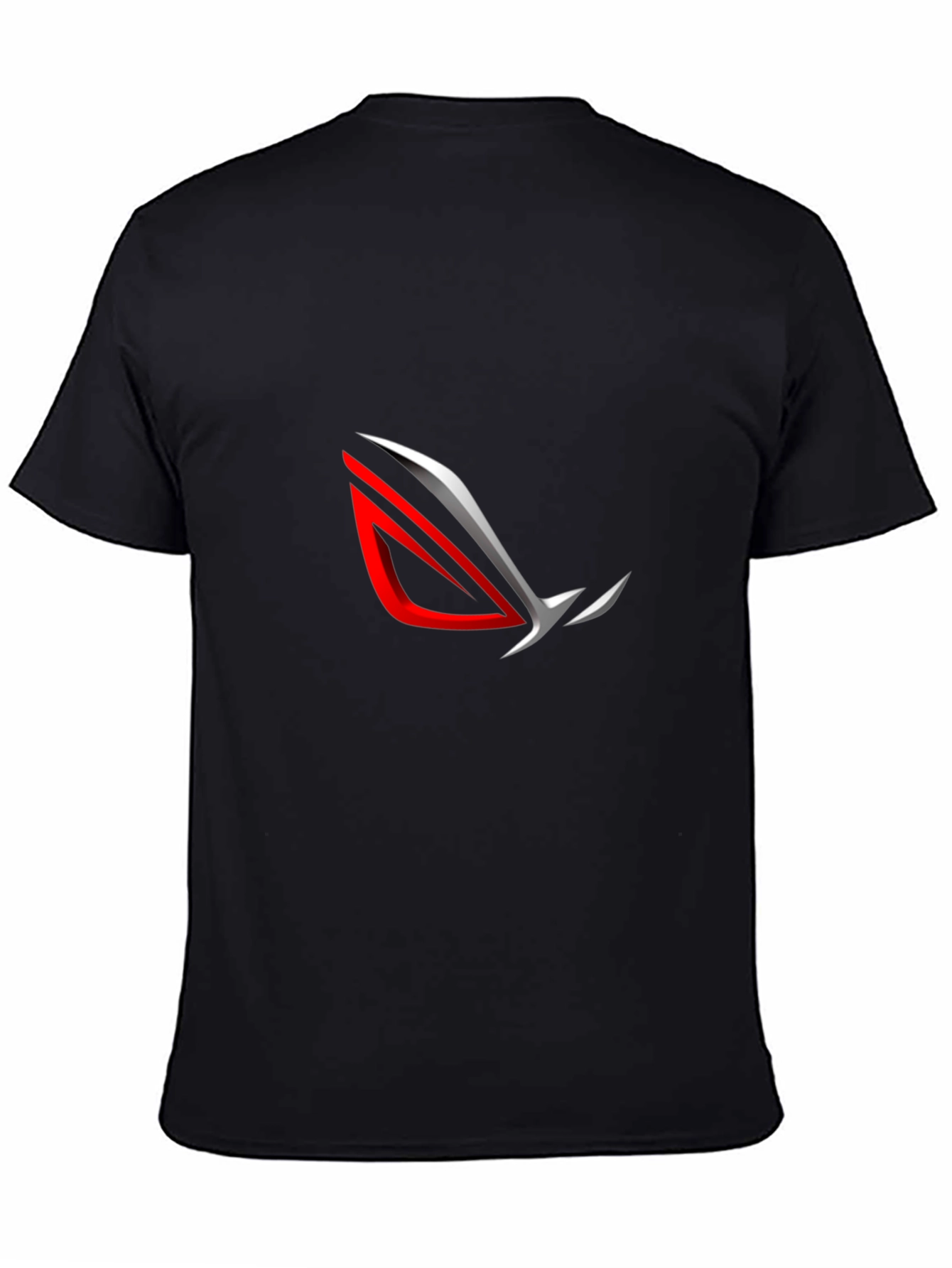 ROG Logo Black T-Shirt - Gamer Style