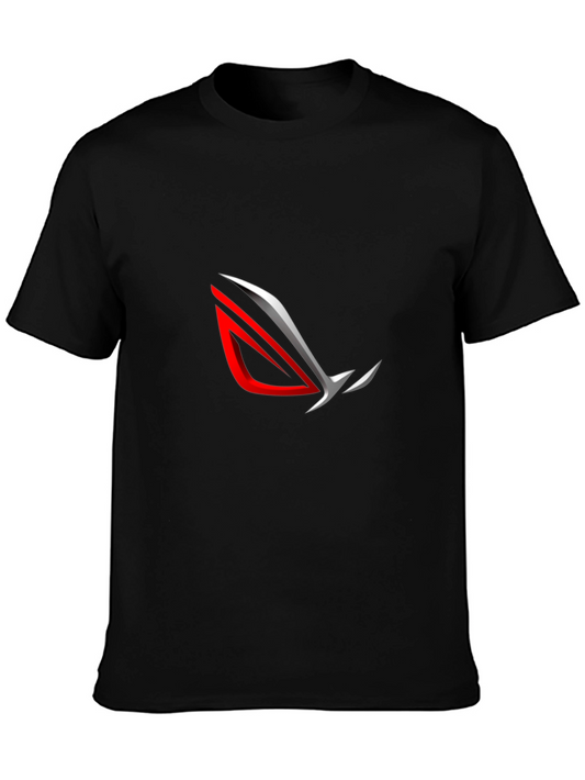 ROG Logo Black T-Shirt - Gamer Style