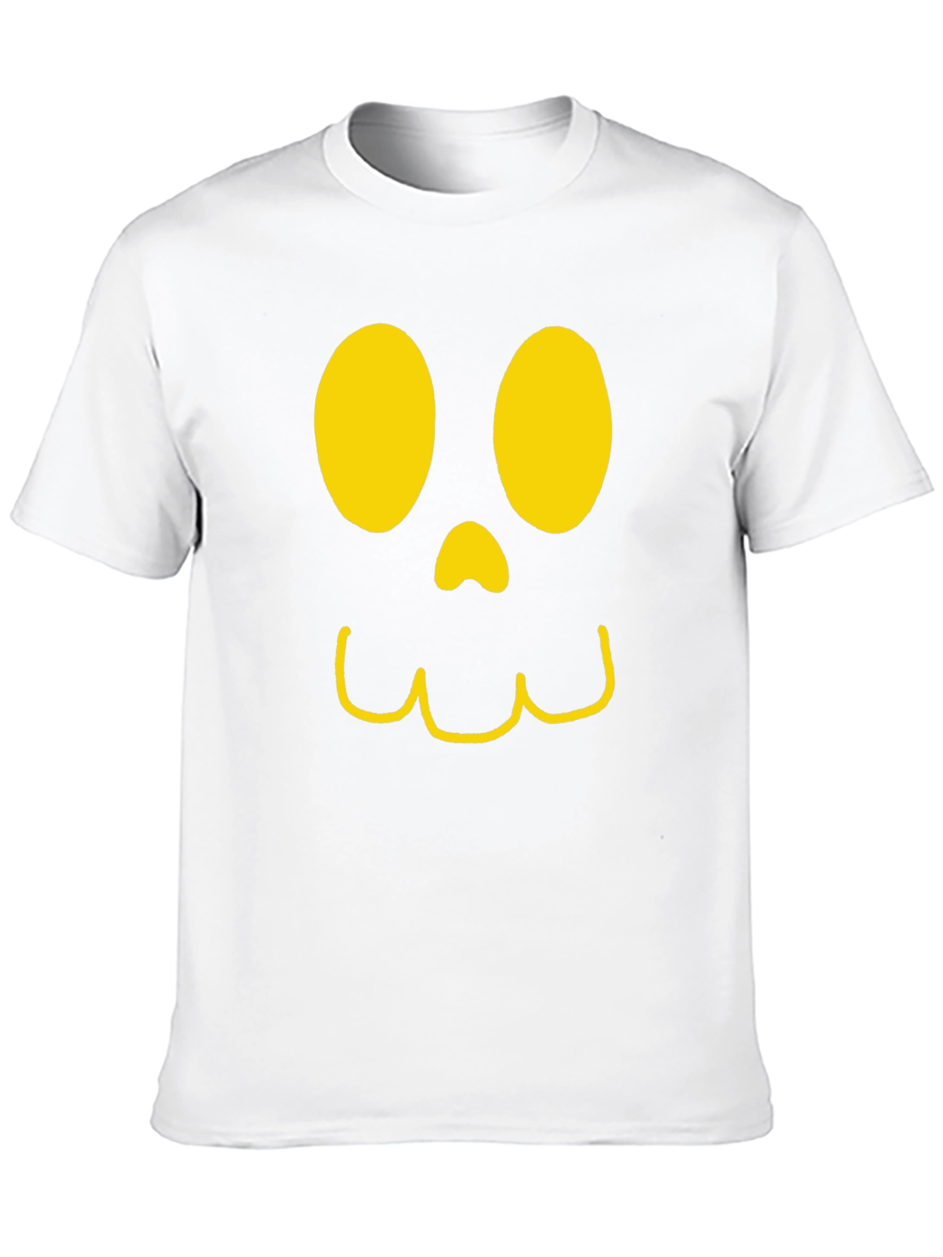Spooky Face Graphic T-Shirt - Halloween Fun