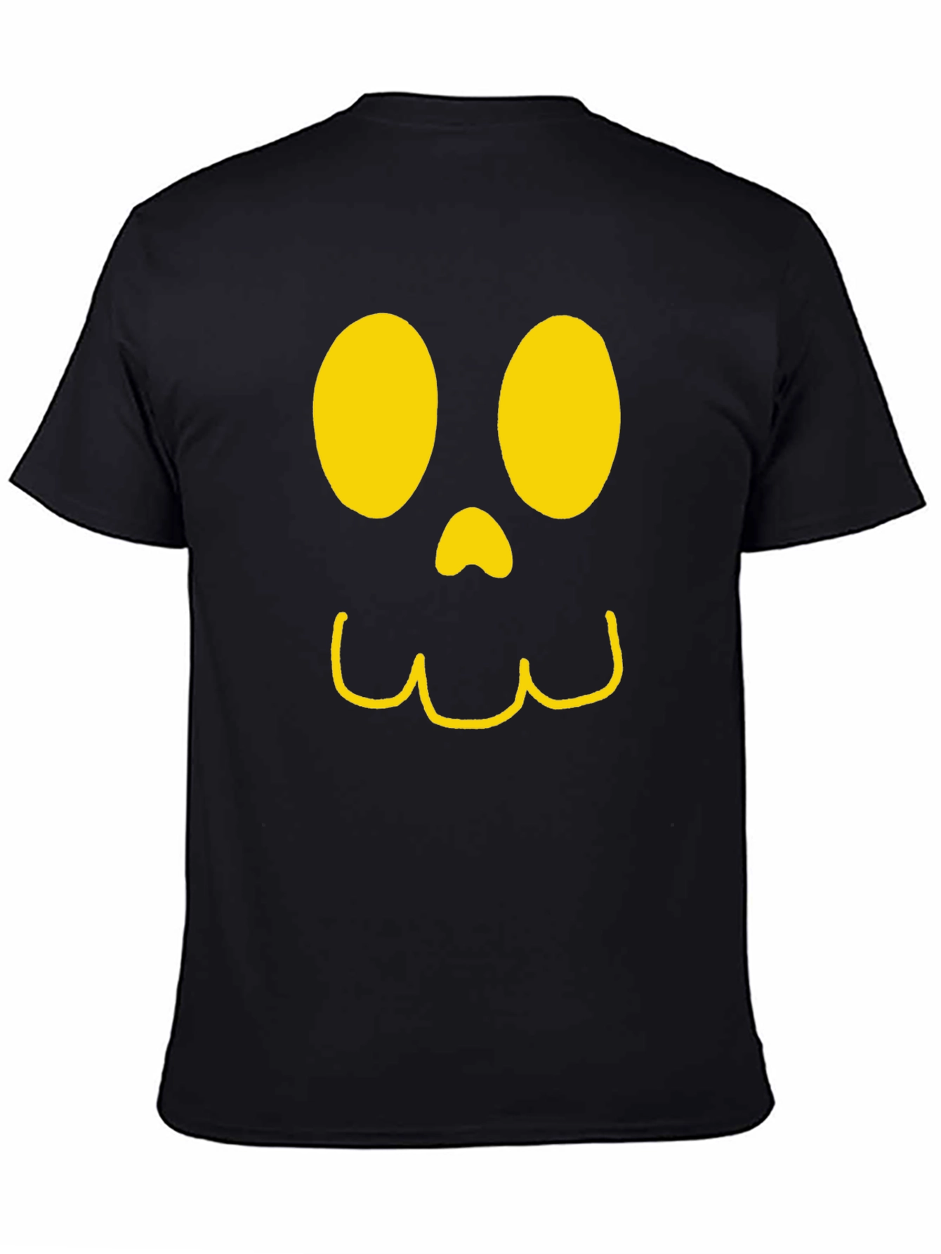 Spooky Face Graphic T-Shirt - Halloween Fun