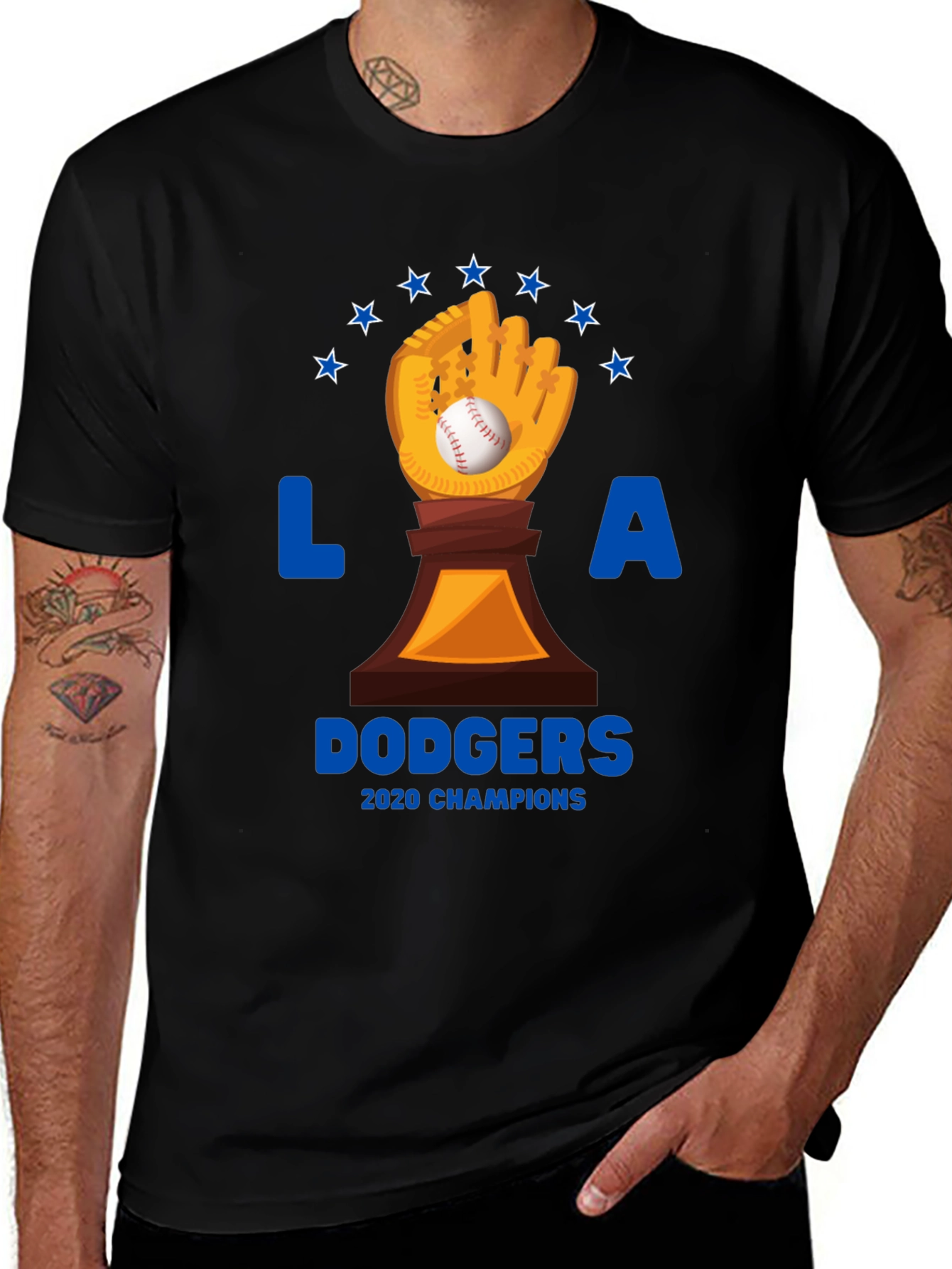 LA Dodgers 2020 Champions T-Shirt