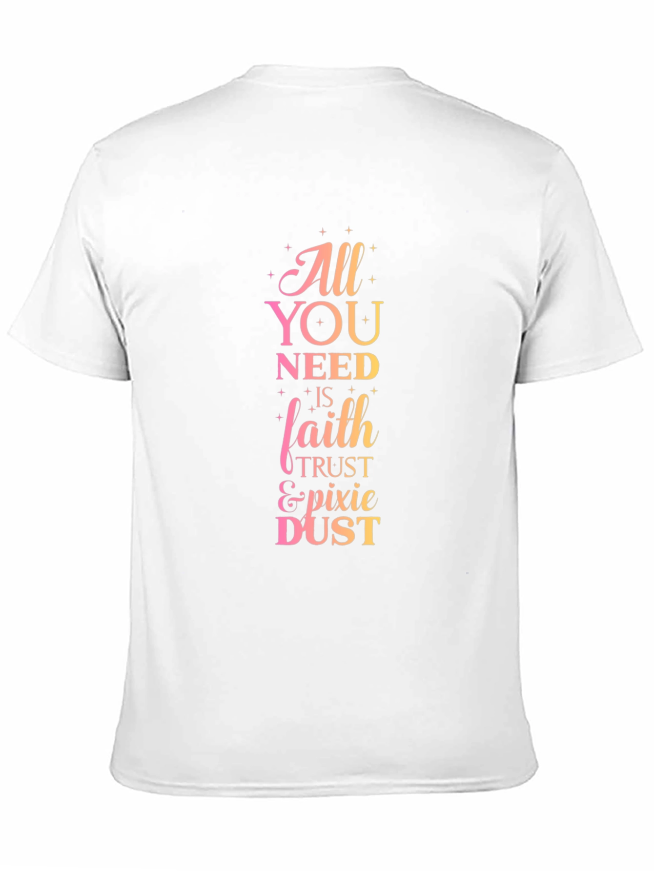 All You Need Is Faith Black T-Shirt