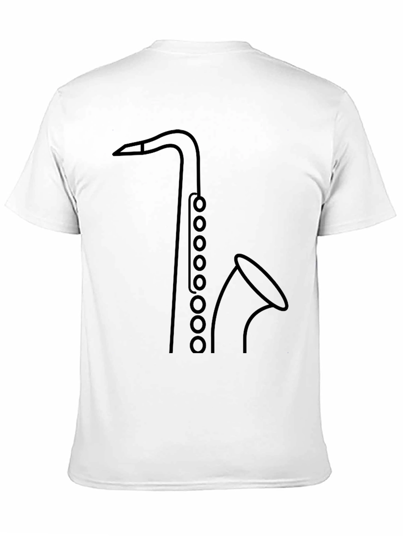Saxophone Graphic Tee - Cool Musician T-Shirt