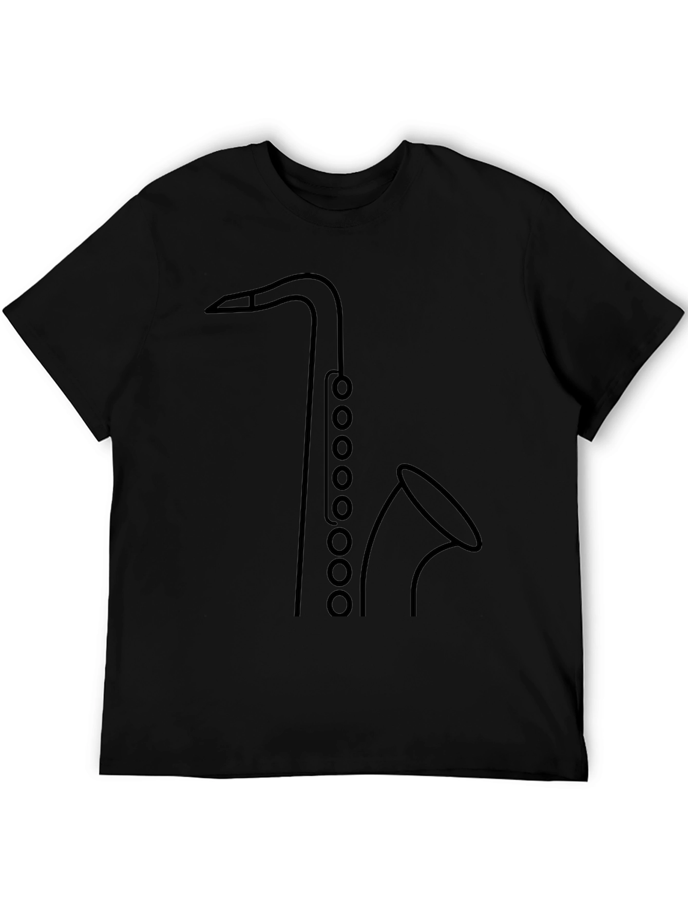 Saxophone Graphic Tee - Cool Musician T-Shirt