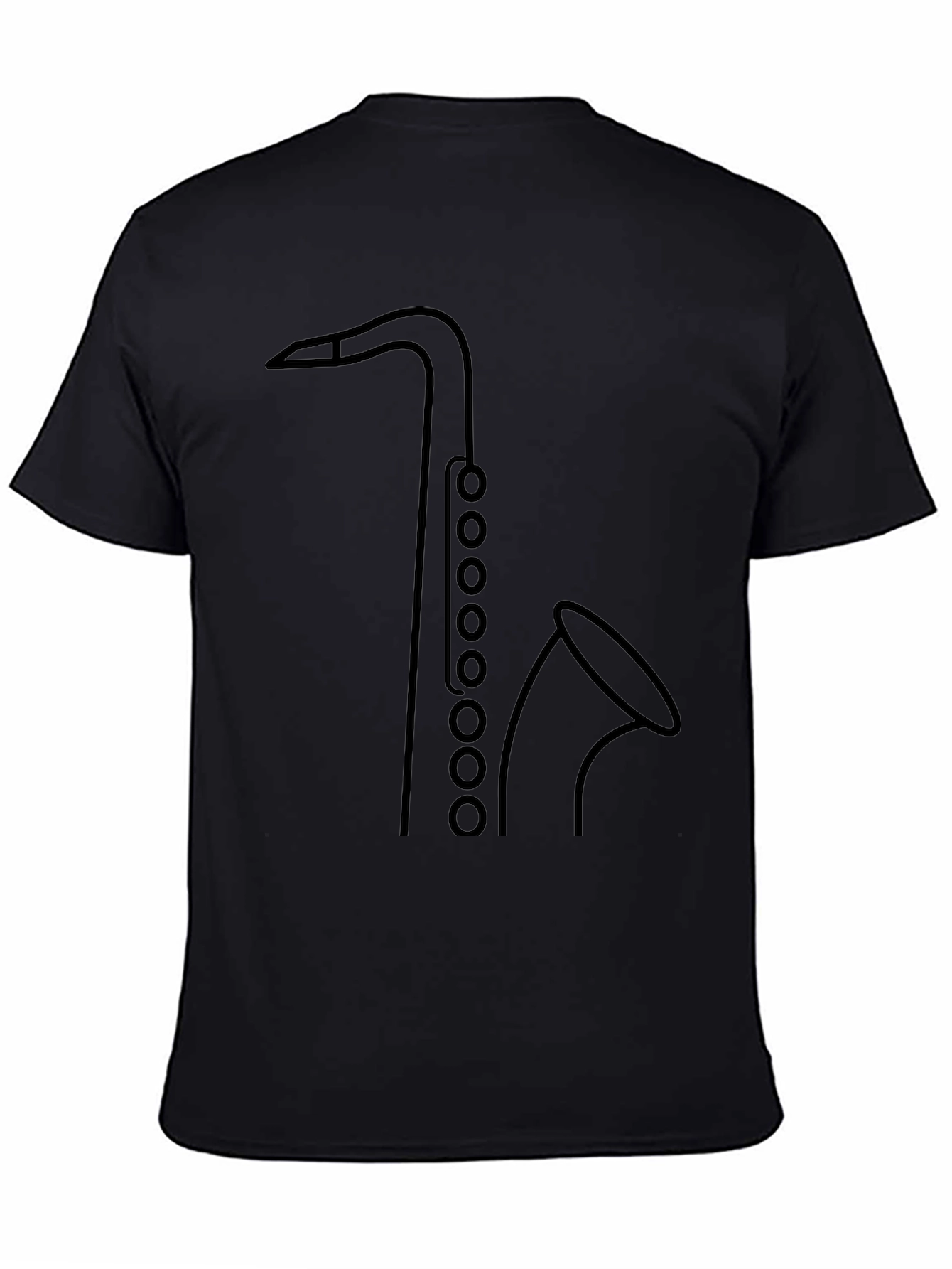 Saxophone Graphic Tee - Cool Musician T-Shirt