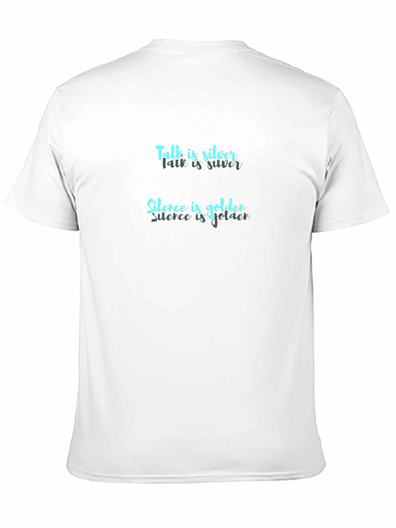Talk is Silver Silence is Golden Graphic Tee