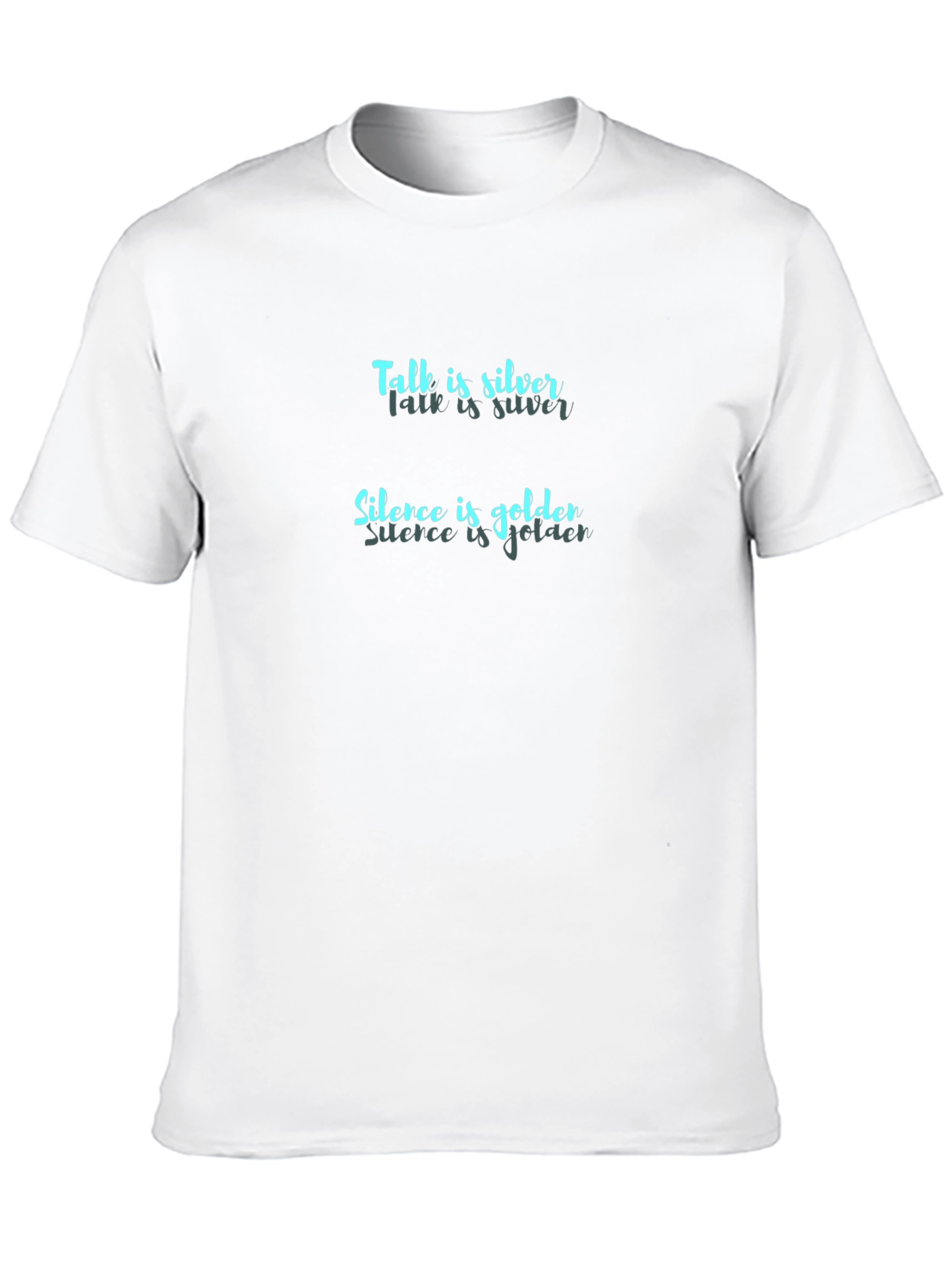 Talk is Silver Silence is Golden Graphic Tee