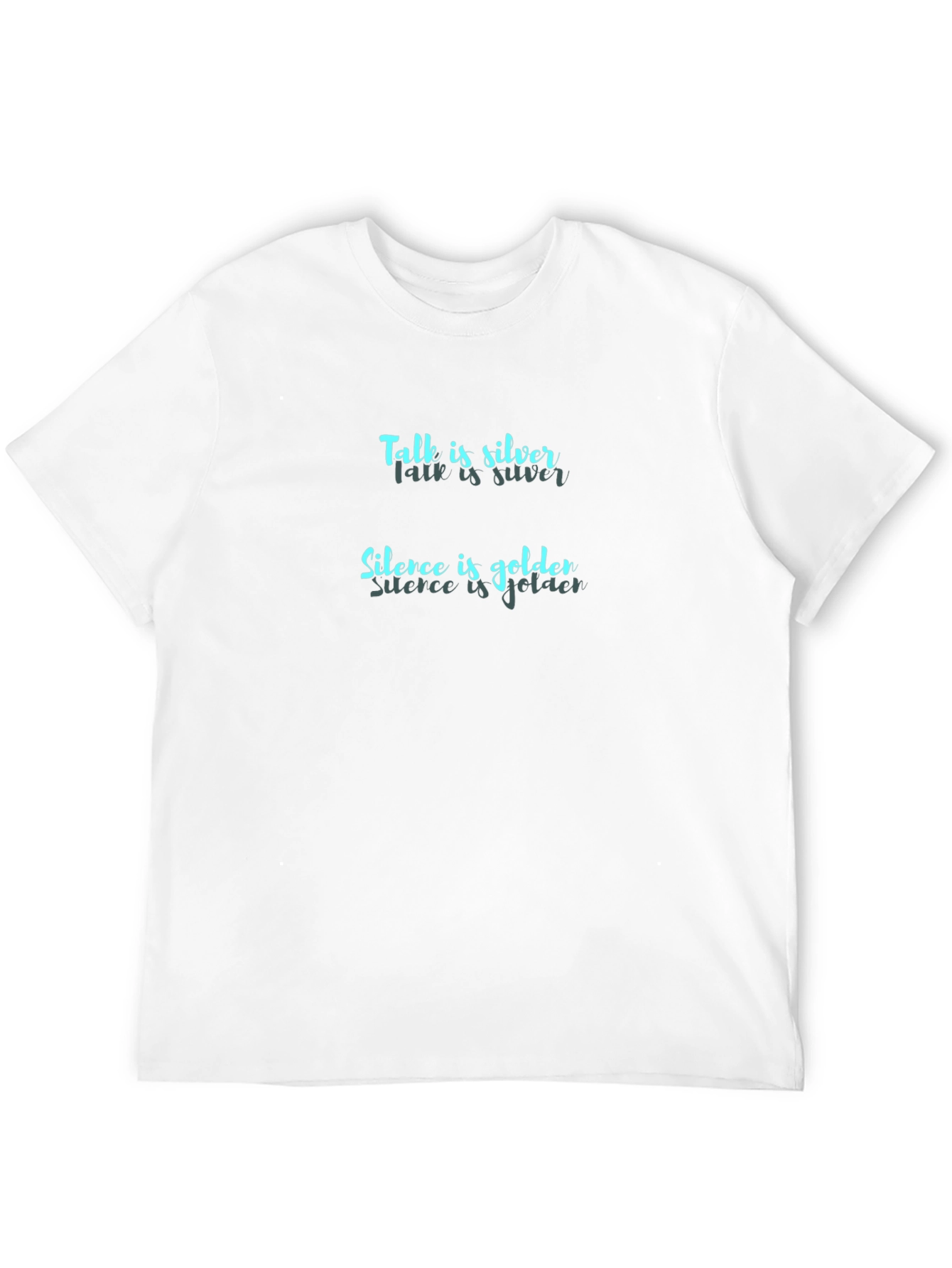 Talk is Silver Silence is Golden Graphic Tee