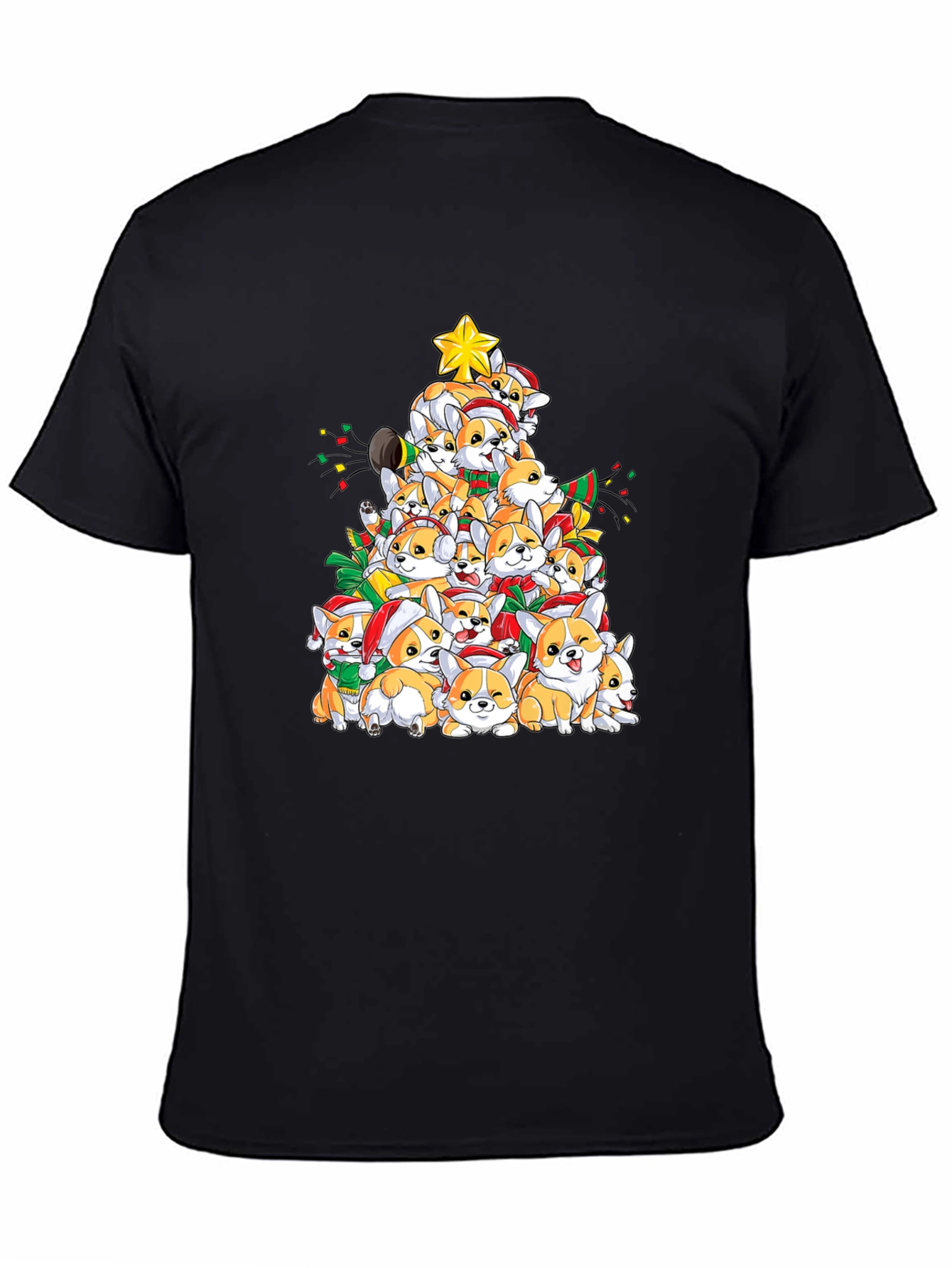 Corgi Christmas Tree T-Shirt