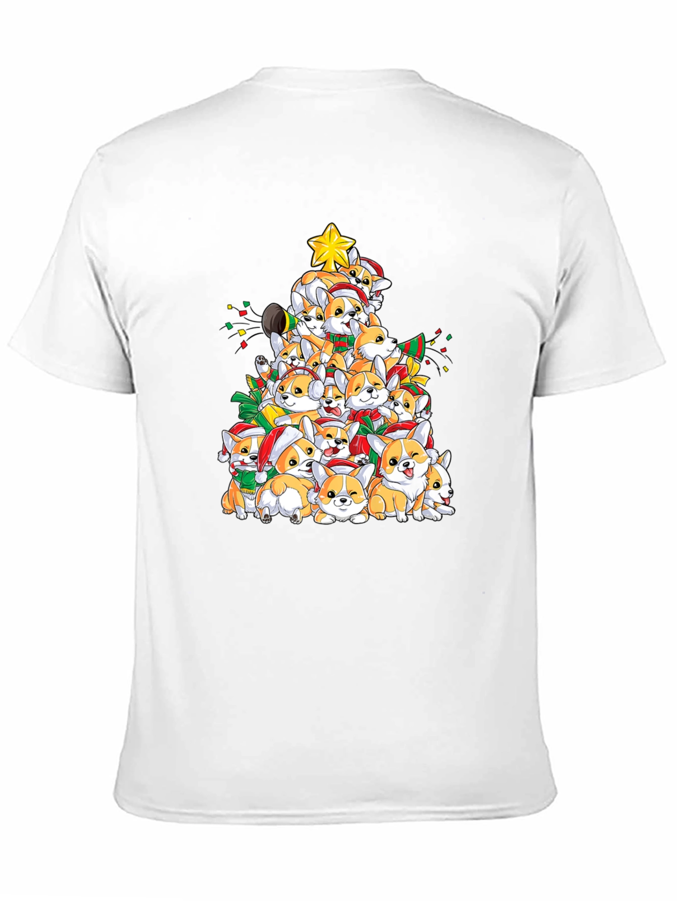 Corgi Christmas Tree T-Shirt