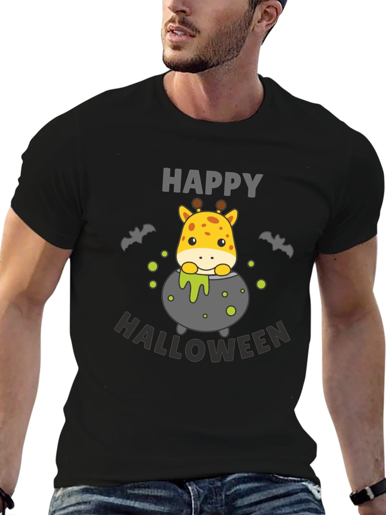 Happy Halloween Giraffe T-Shirt
