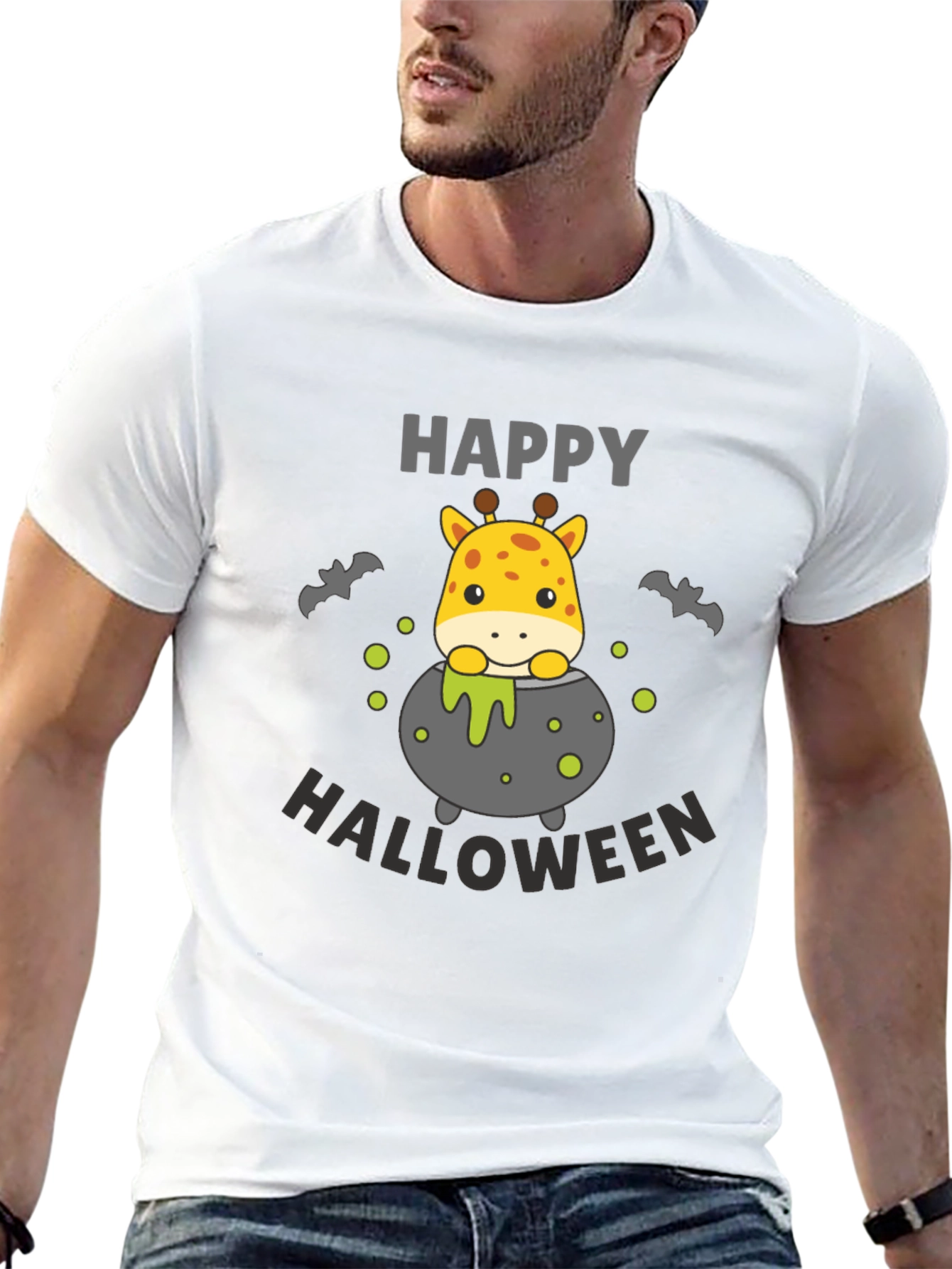 Happy Halloween Giraffe T-Shirt
