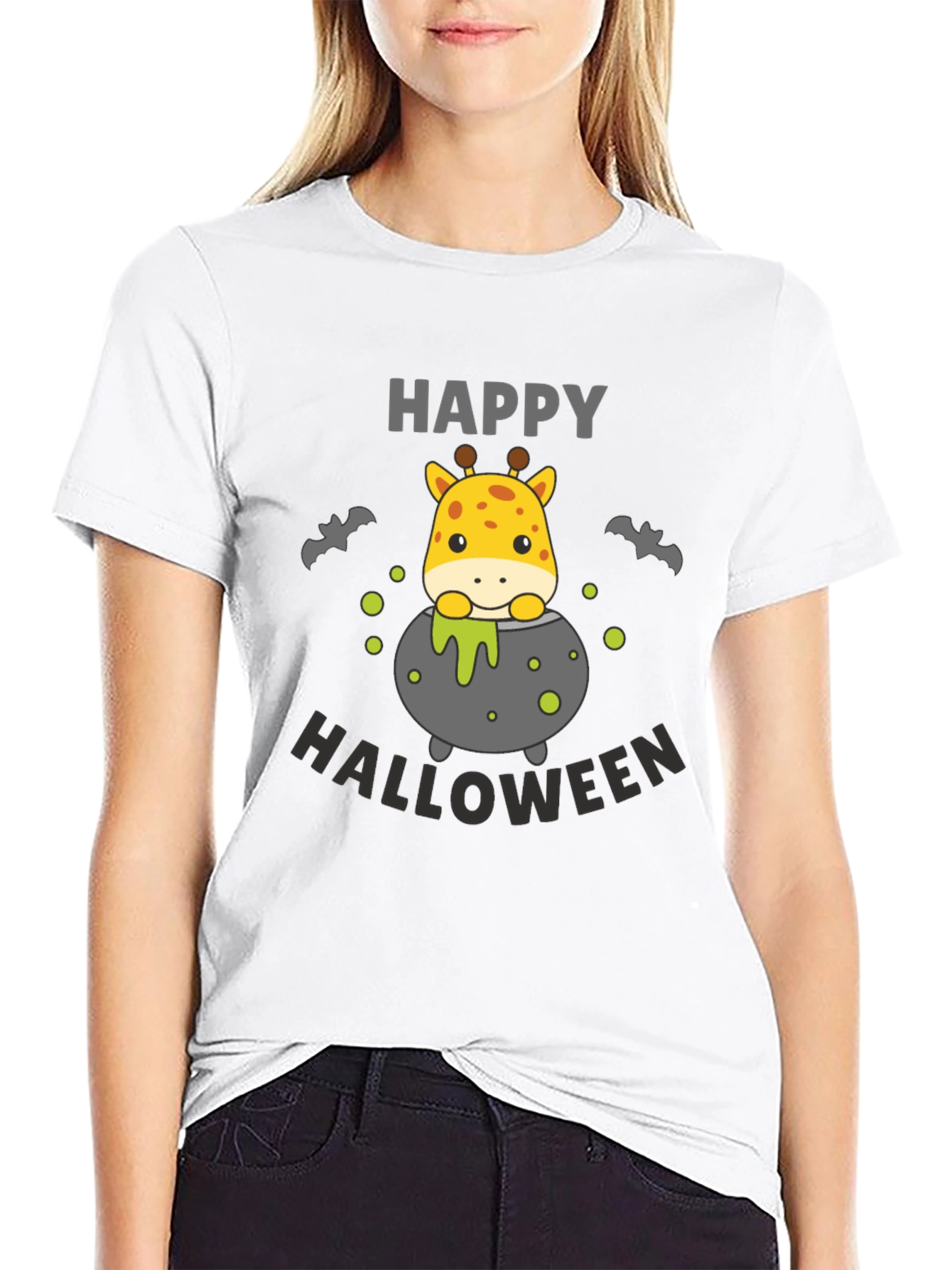 Happy Halloween Giraffe T-Shirt